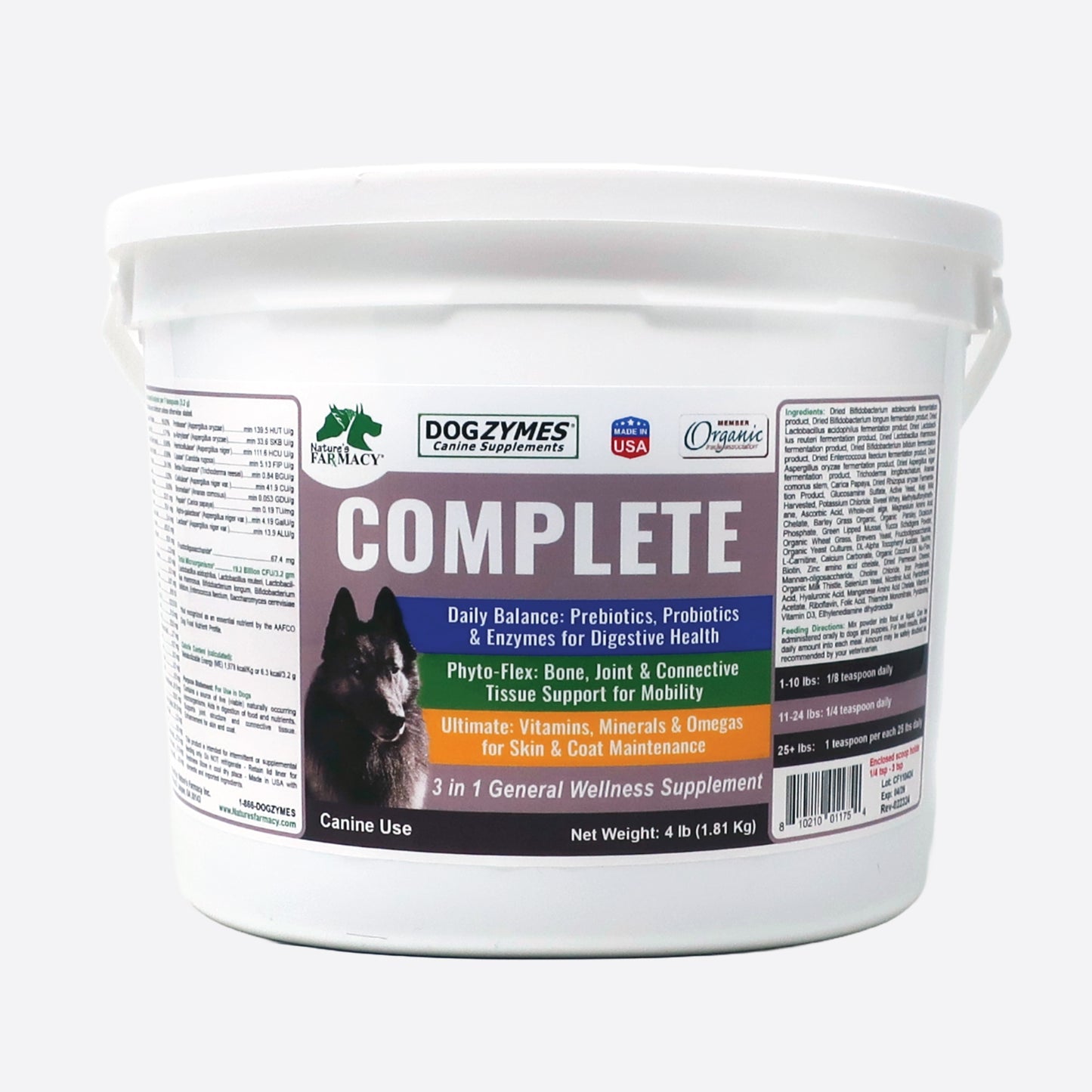 Dogzymes Complete 4 pound