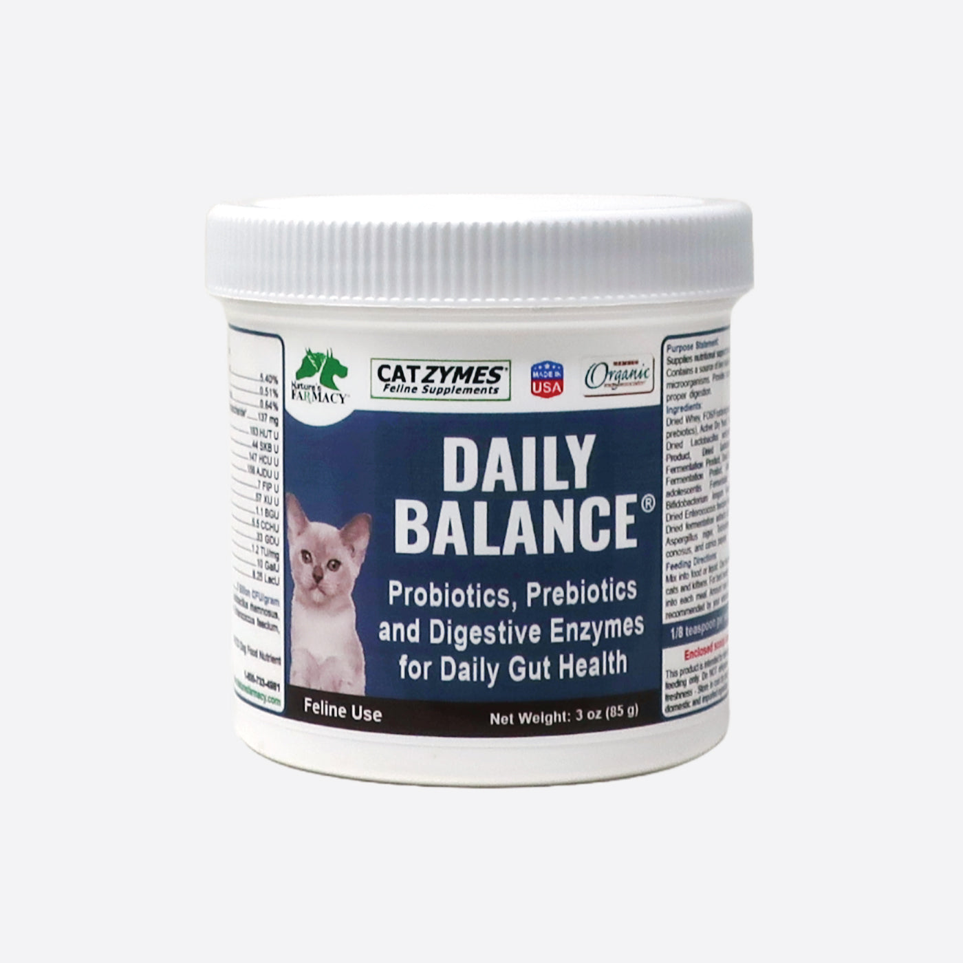 Catzymes Probiotic Daily Balance 3 oune