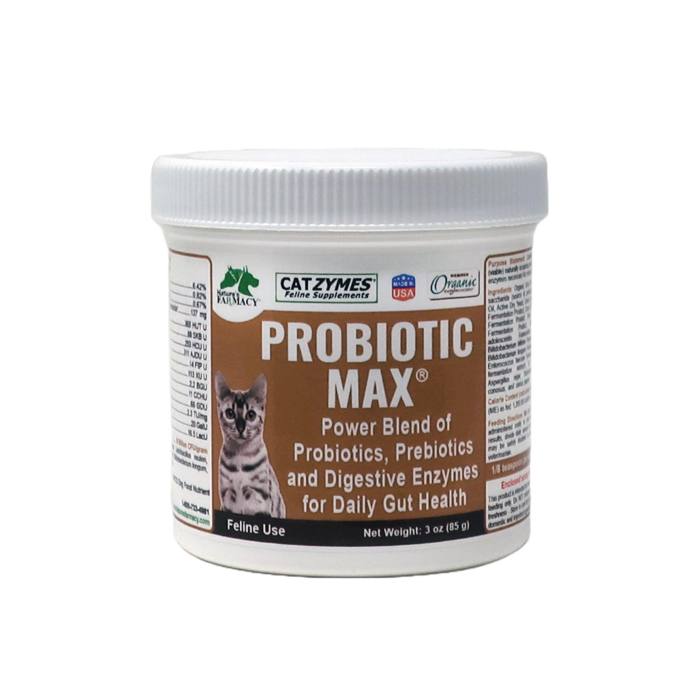Catzymes Probiotic Max 3 ouce