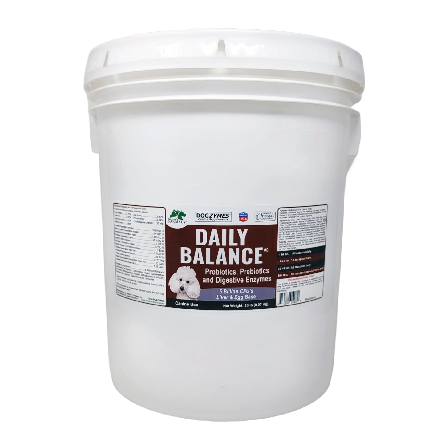 Dogzymes Probiotic Daily Balance® Liver and Egg Base