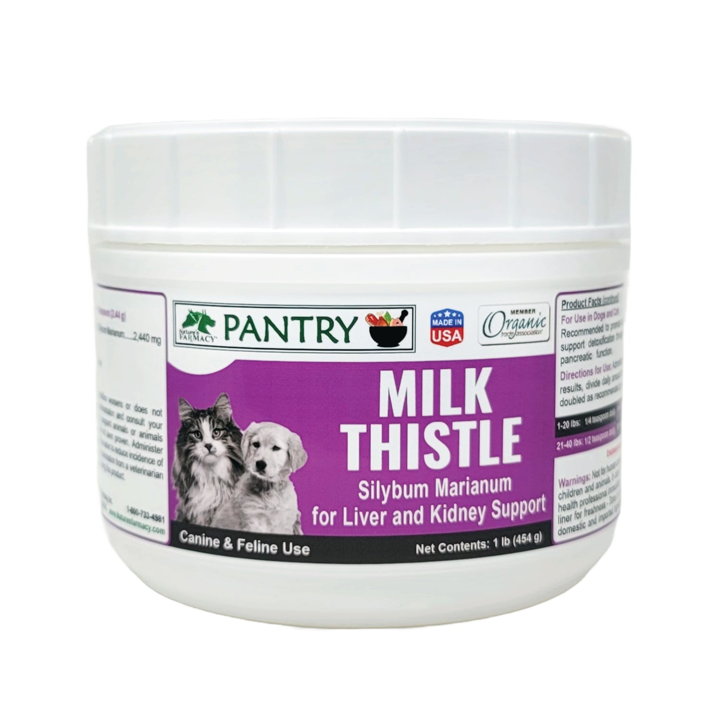 Pantry Milk Thistle Powder 1 pound
