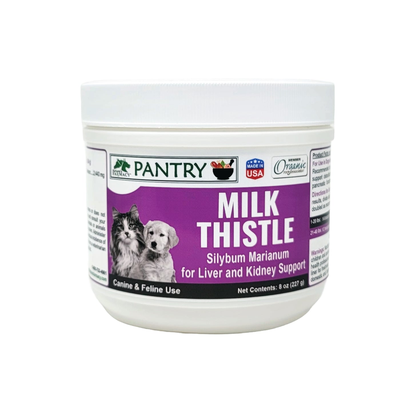 Pantry Milk Thistle Powder 8 ounce