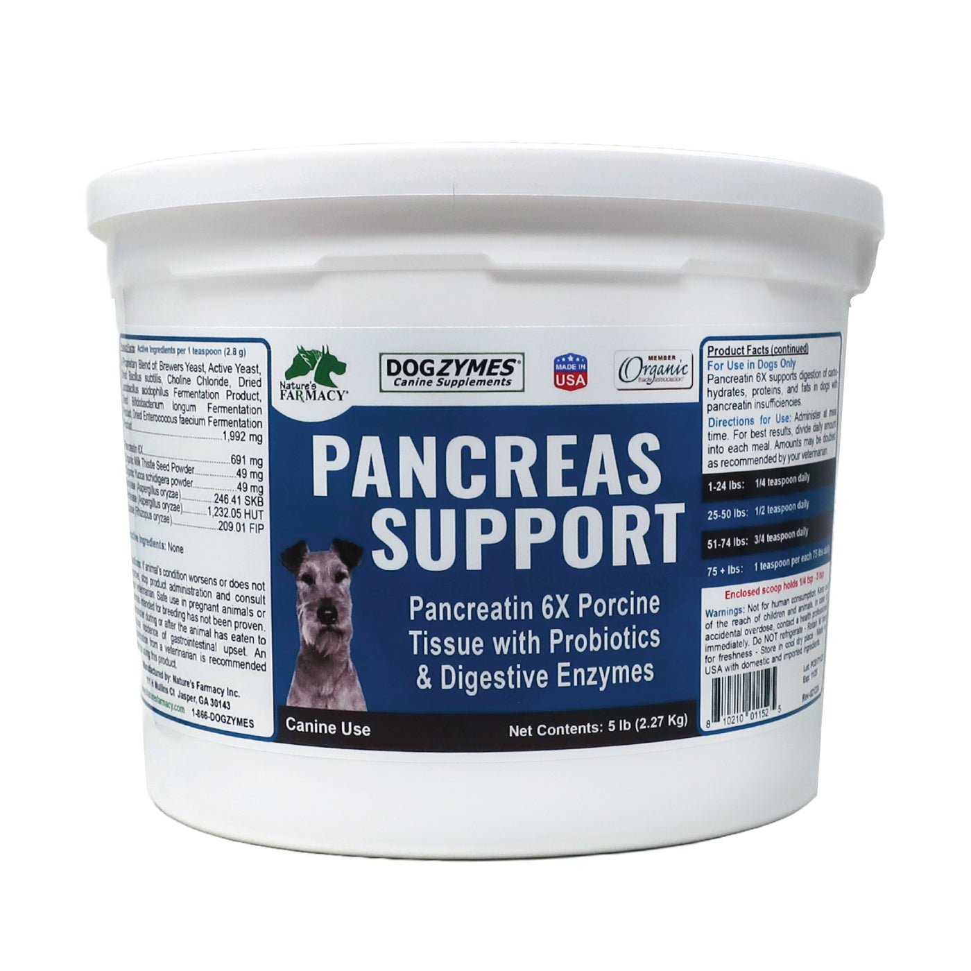 Dogzymes Pancreas Support 5 pound