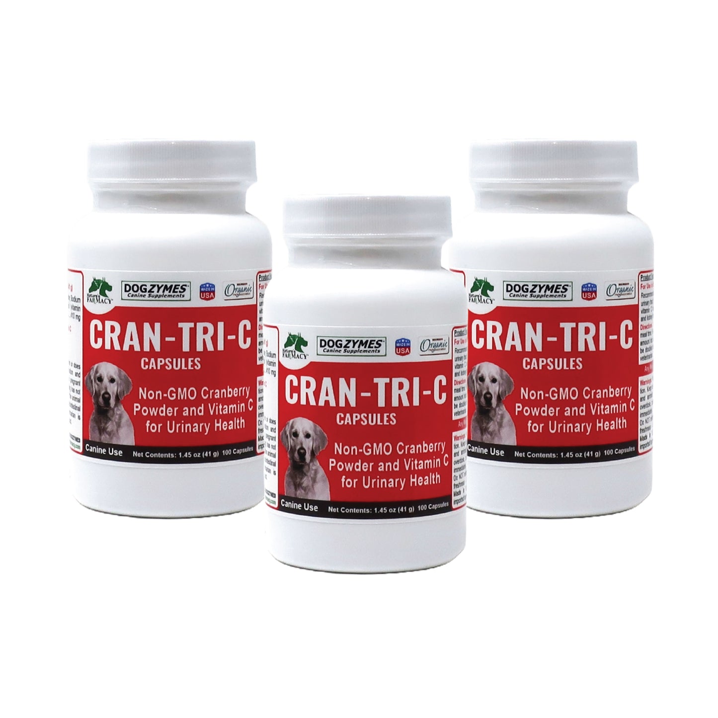 Dogzymes Cran-Tri-C 3 pack