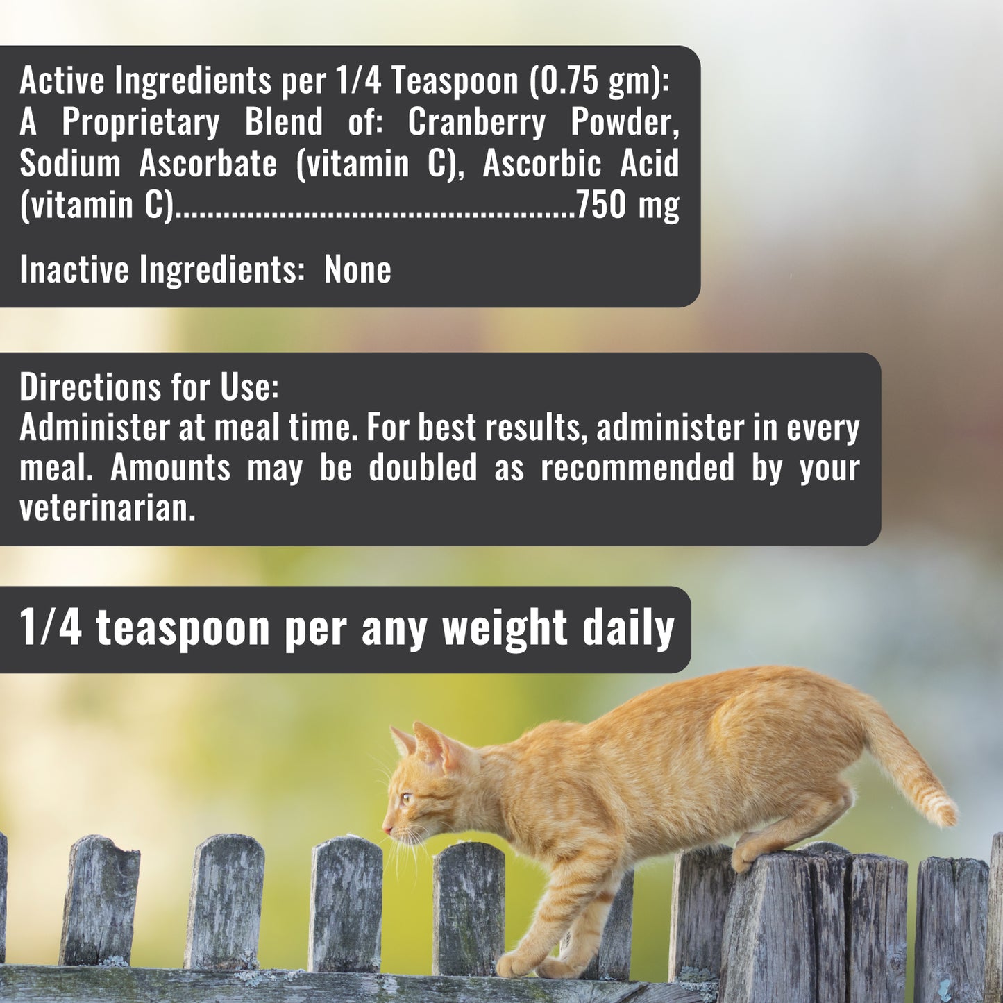 Catzymes Cran-Tri-C ingredient
