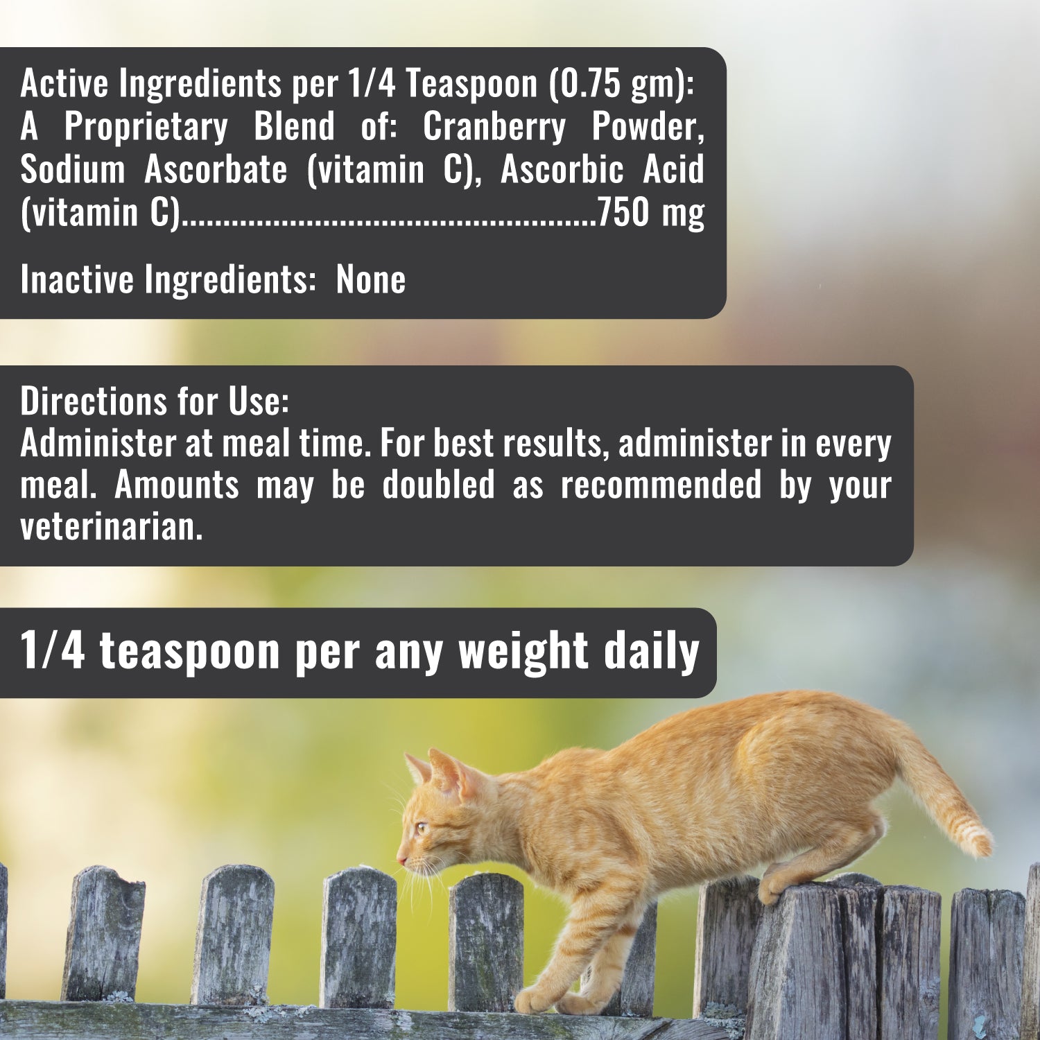 Catzymes Cran-Tri-C ingredient