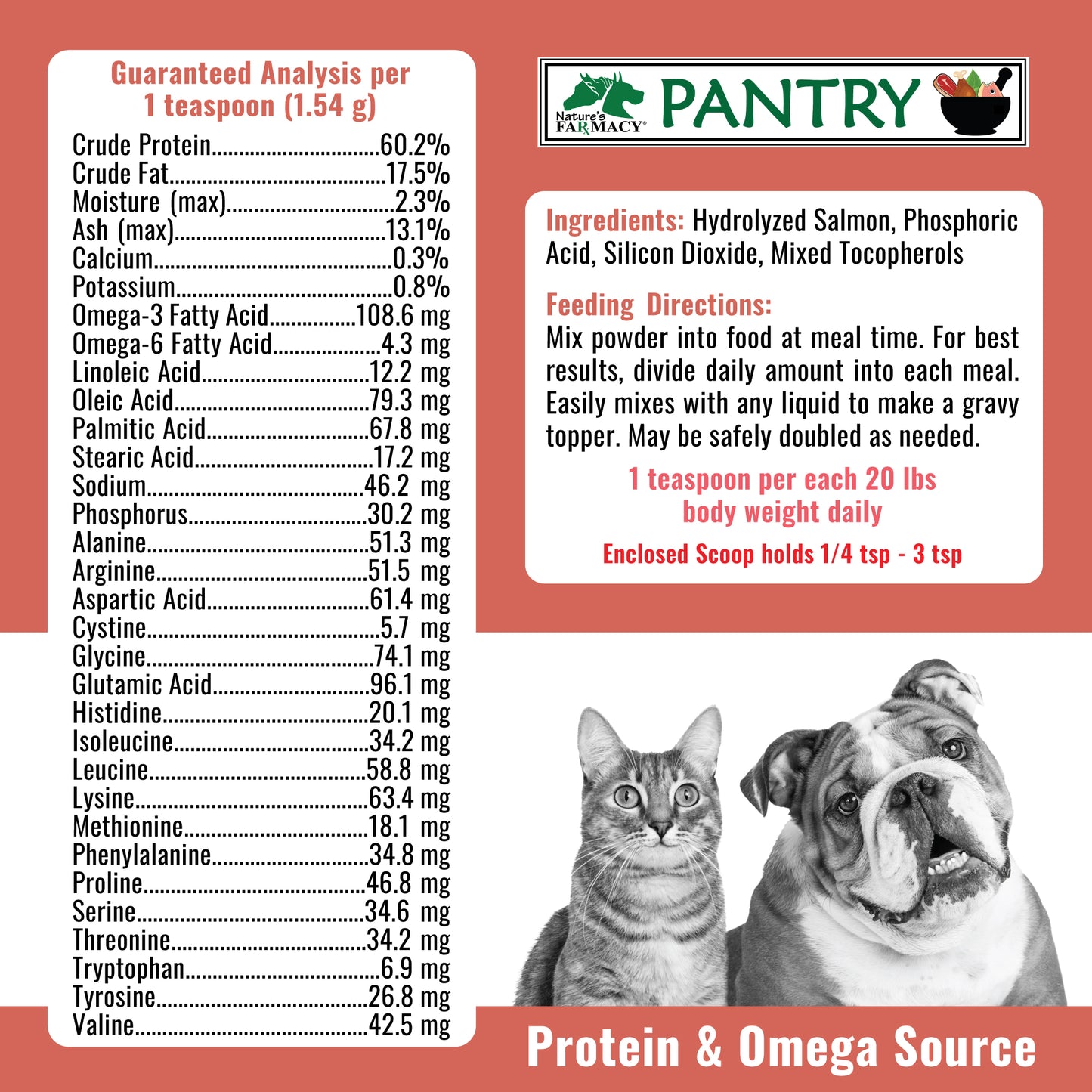Pantry Wild Alaskan Salmon Powder ingrediants