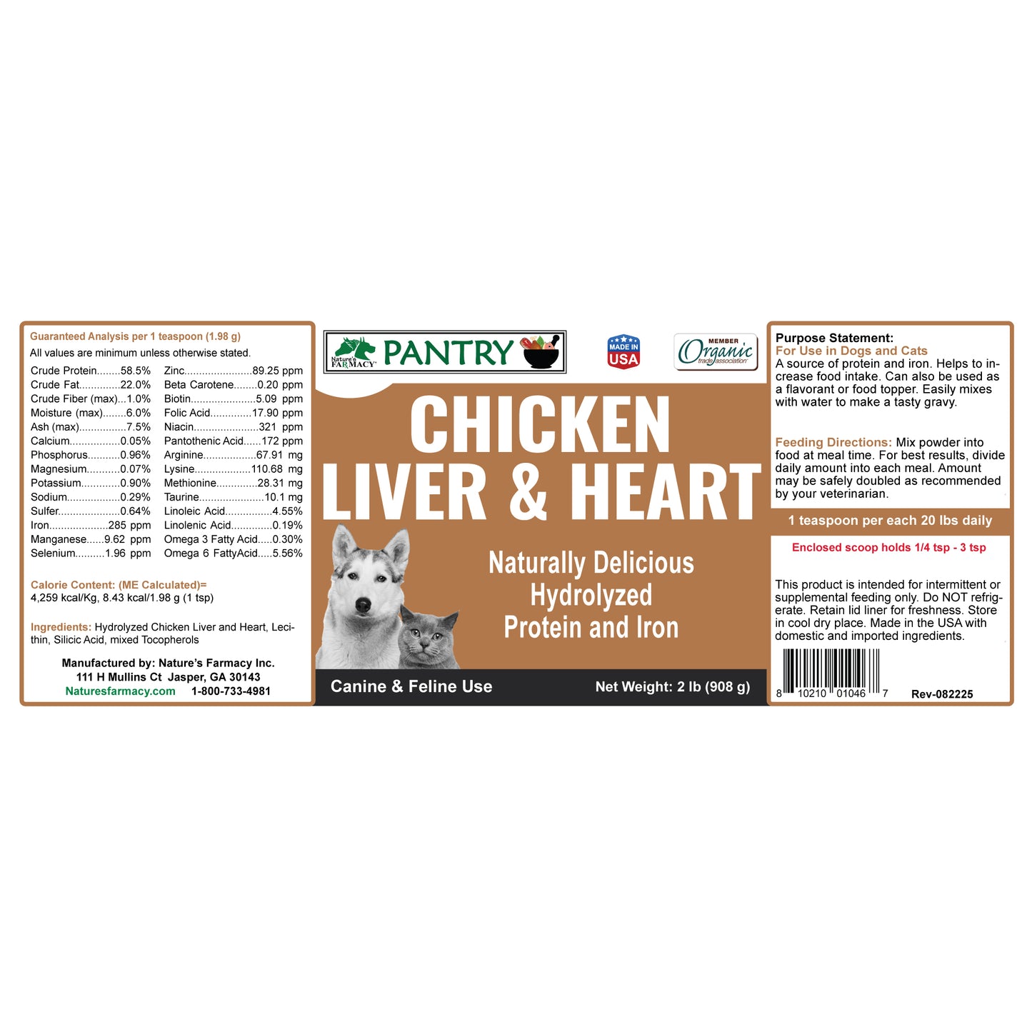 Pantry Chicken Liver and Heart Powder