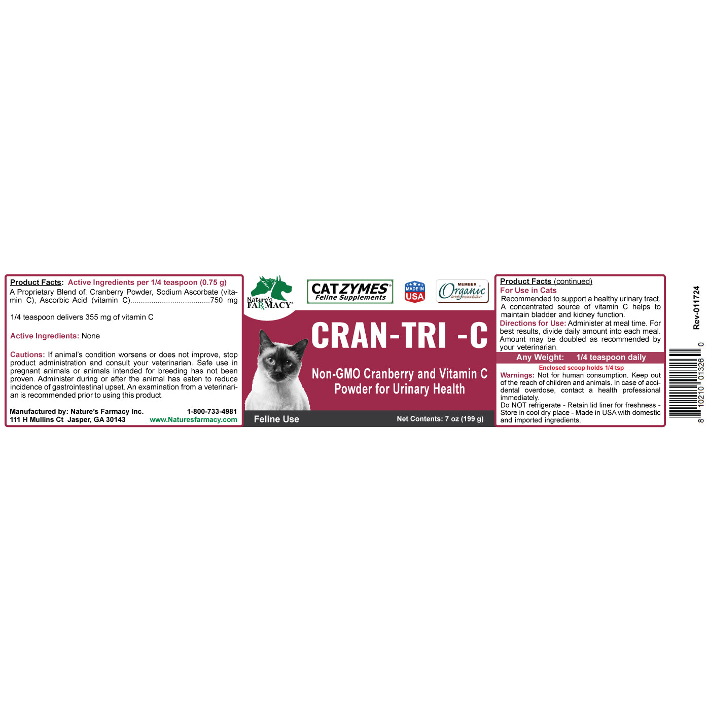 Catzymes Cran-Tri-C label