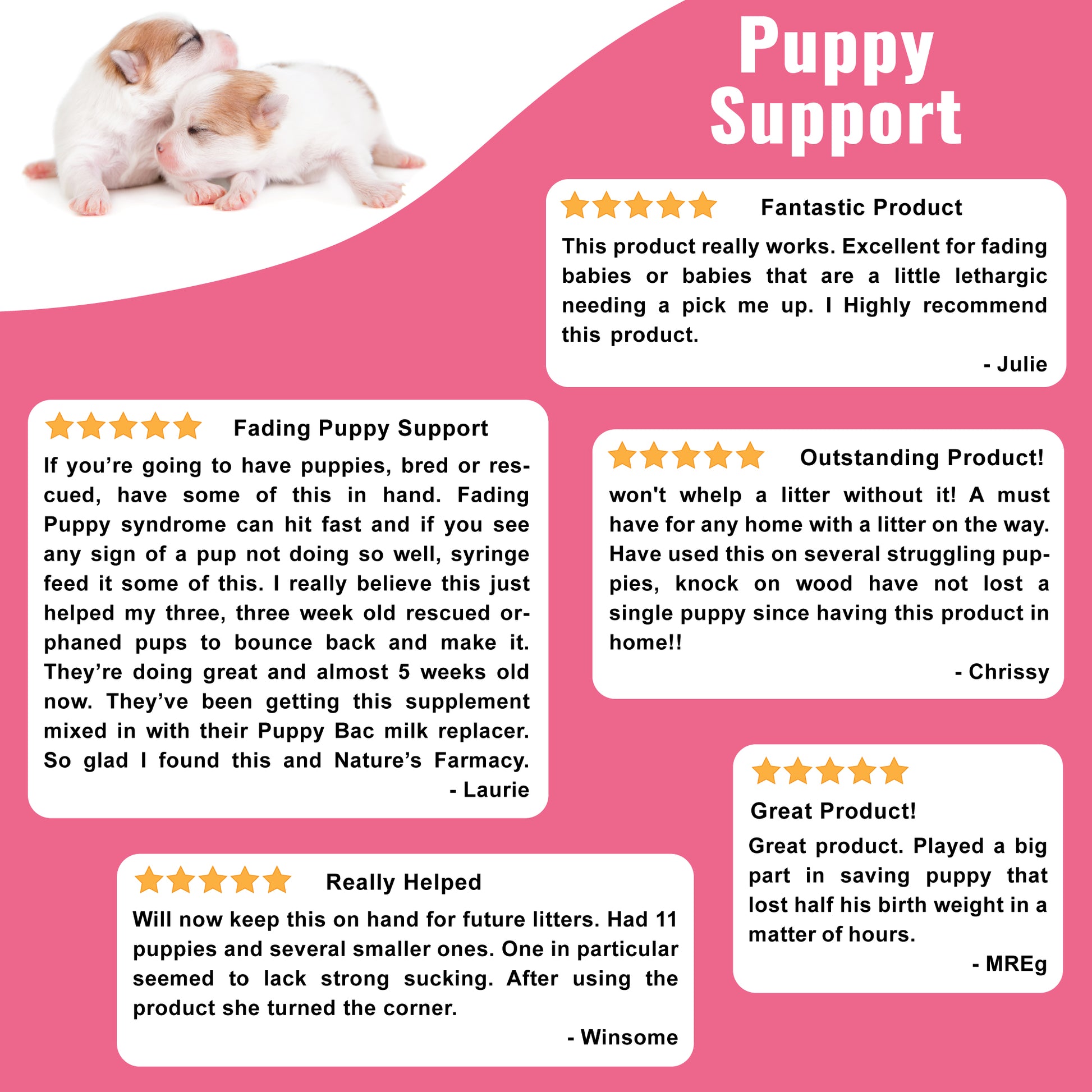 Puppy Support for Fading Puppies reviews