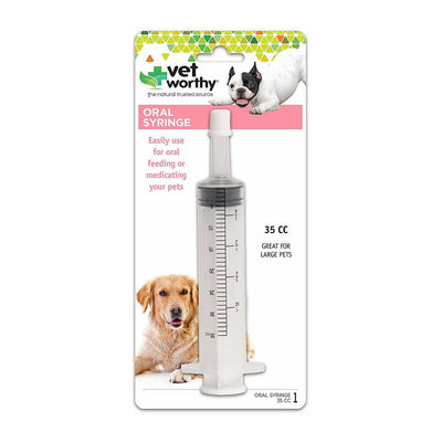 Vet Worthy Pet Oral Syringe with Cap