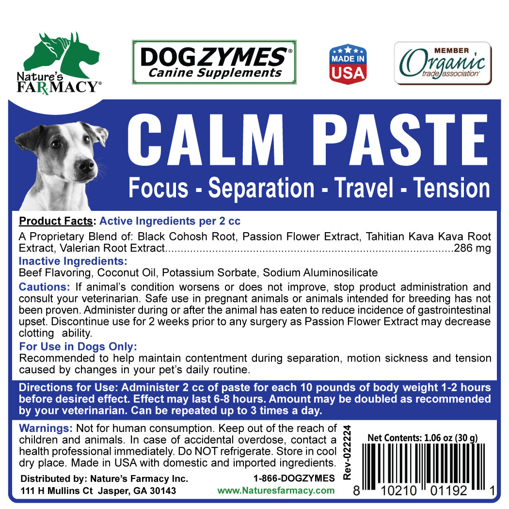 Dogzymes Calm Paste