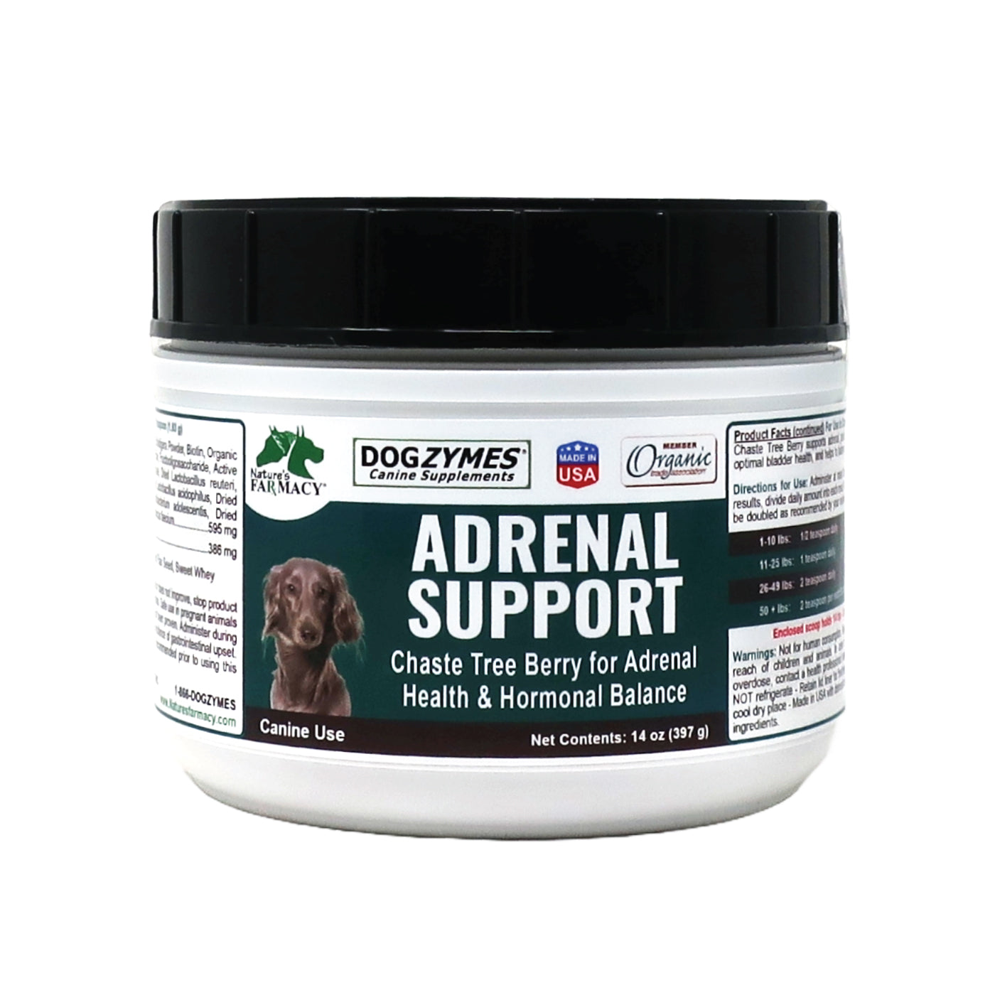 Dogzymes Adrenal Support – Nature's Farmacy