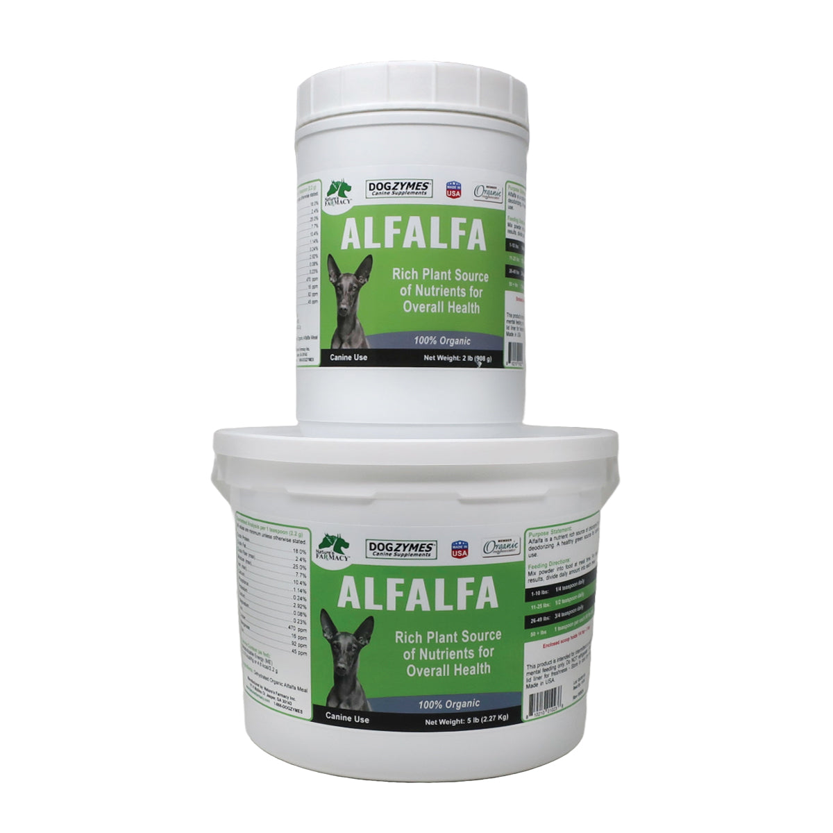 Dogzymes Organic Alfalfa