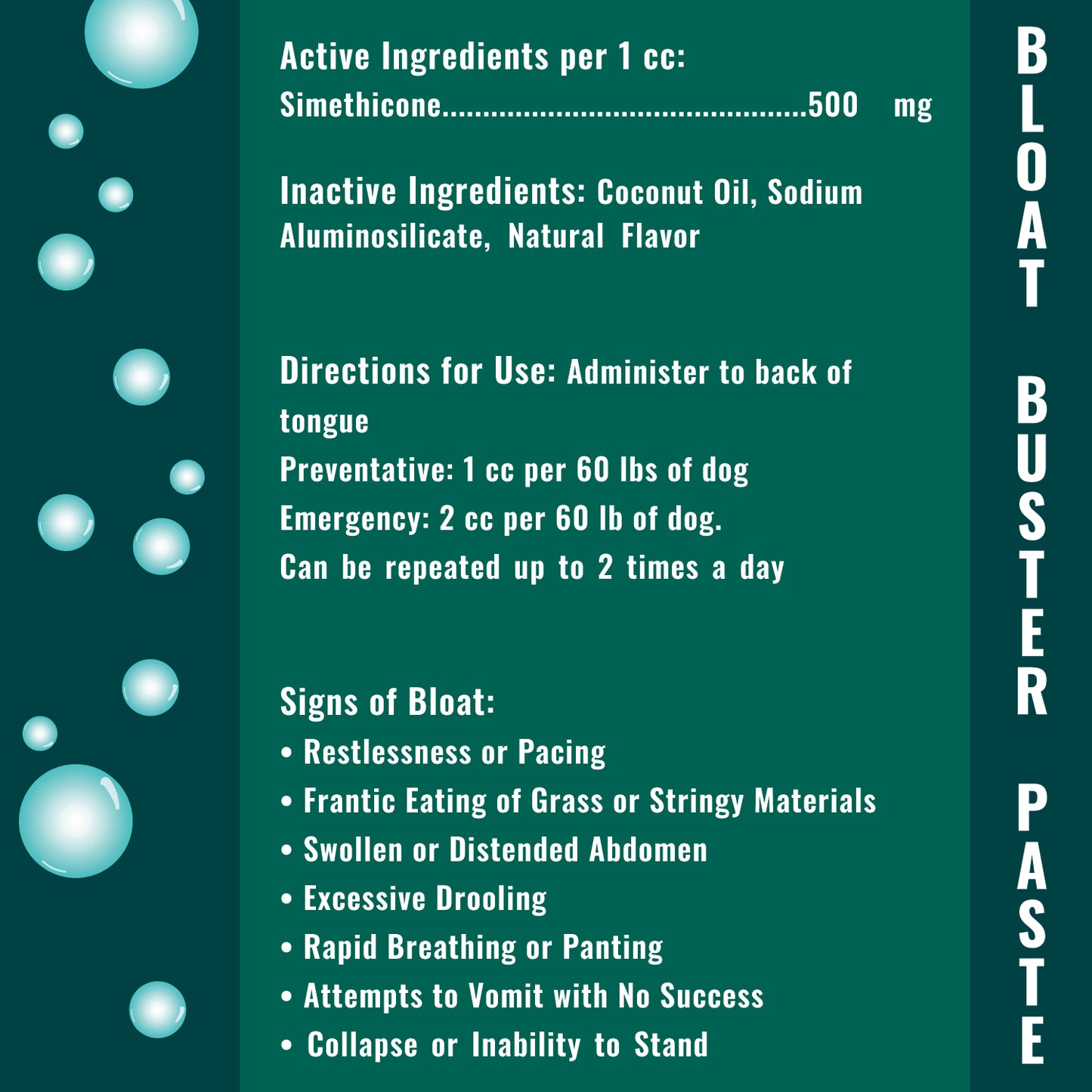 Dogzymes Bloat Buster Paste