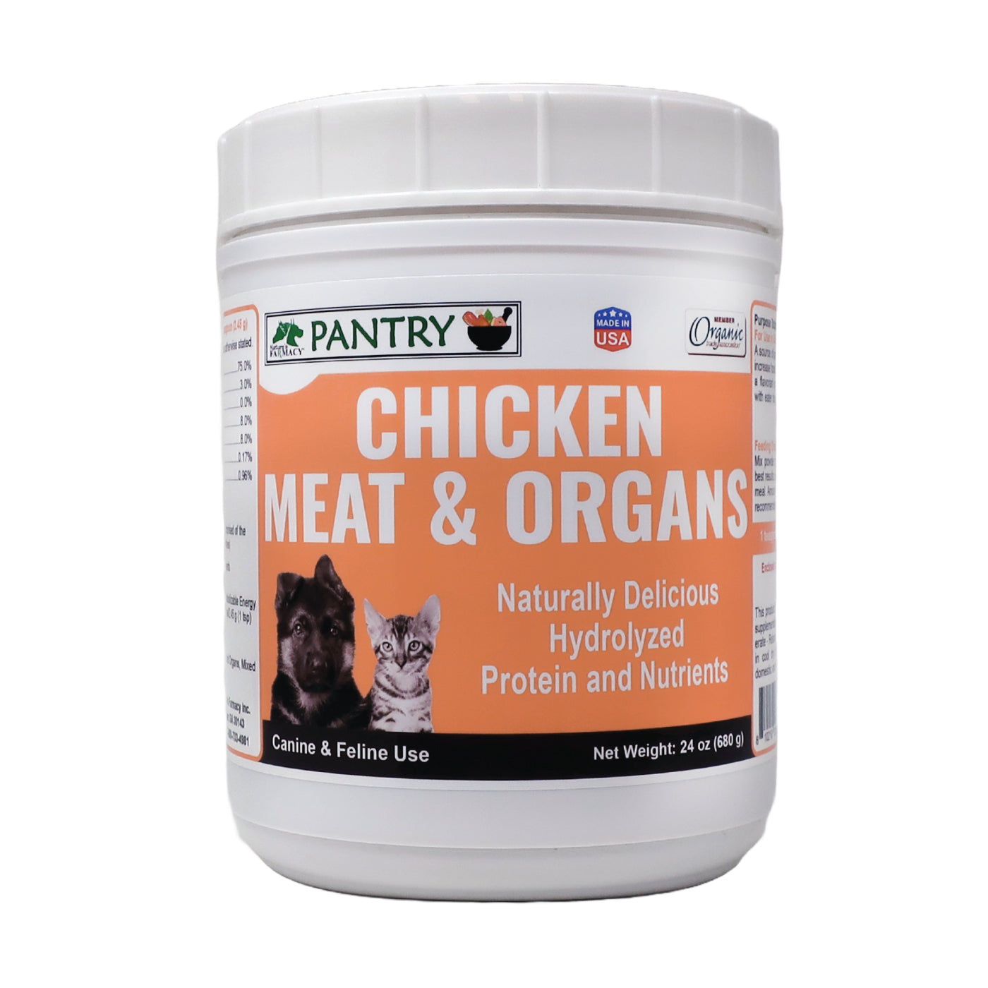 Pantry Chicken Meat and Organs Powder