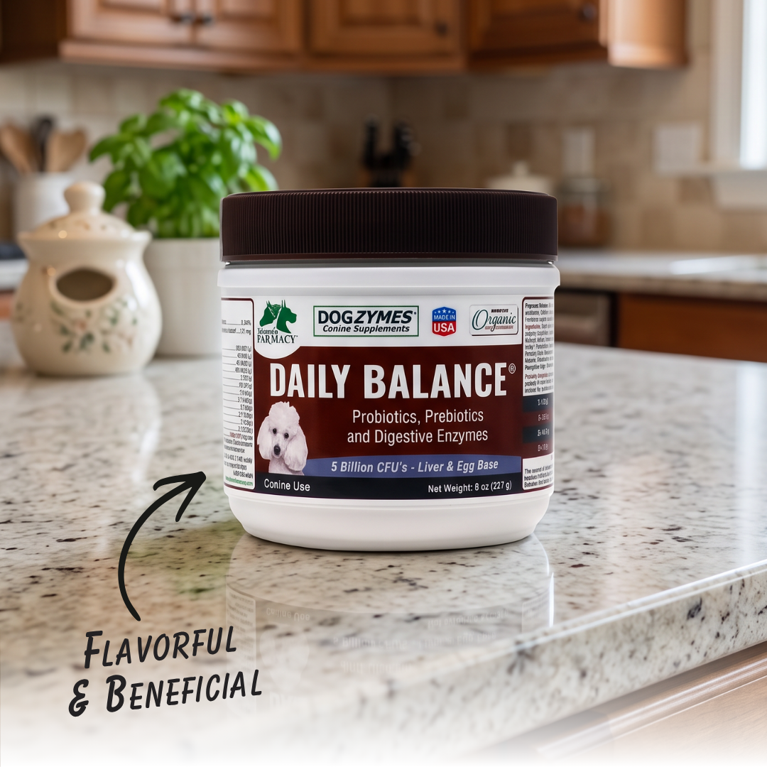 Dogzymes Probiotic Daily Balance® Liver and Egg Base