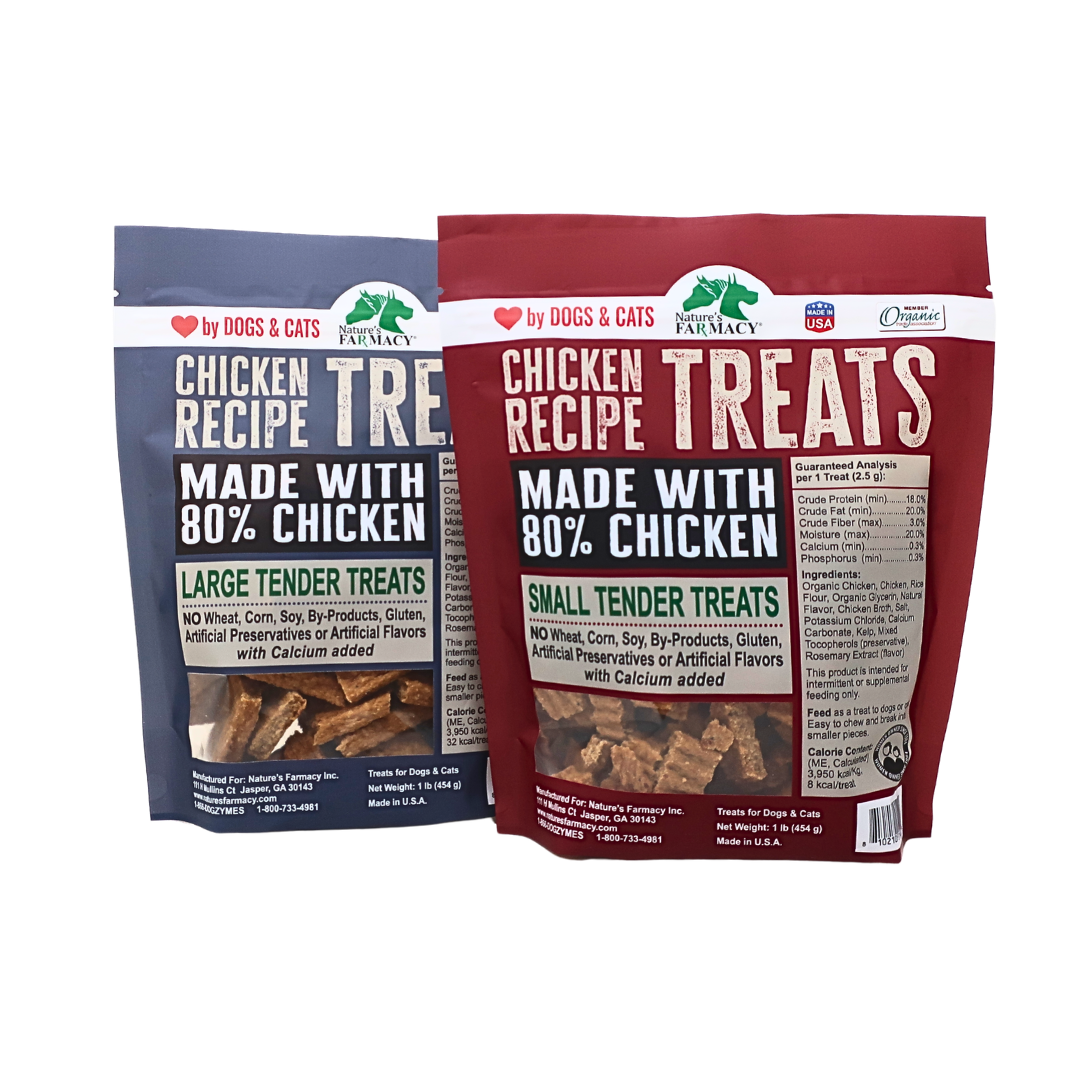 Dogzymes Chicken Recipe Treats