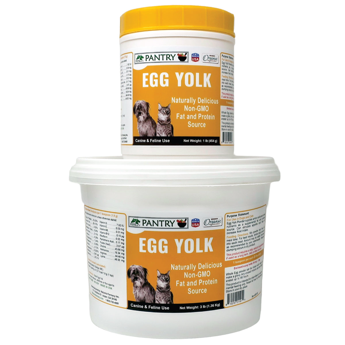 Pantry Egg Yolk Powder