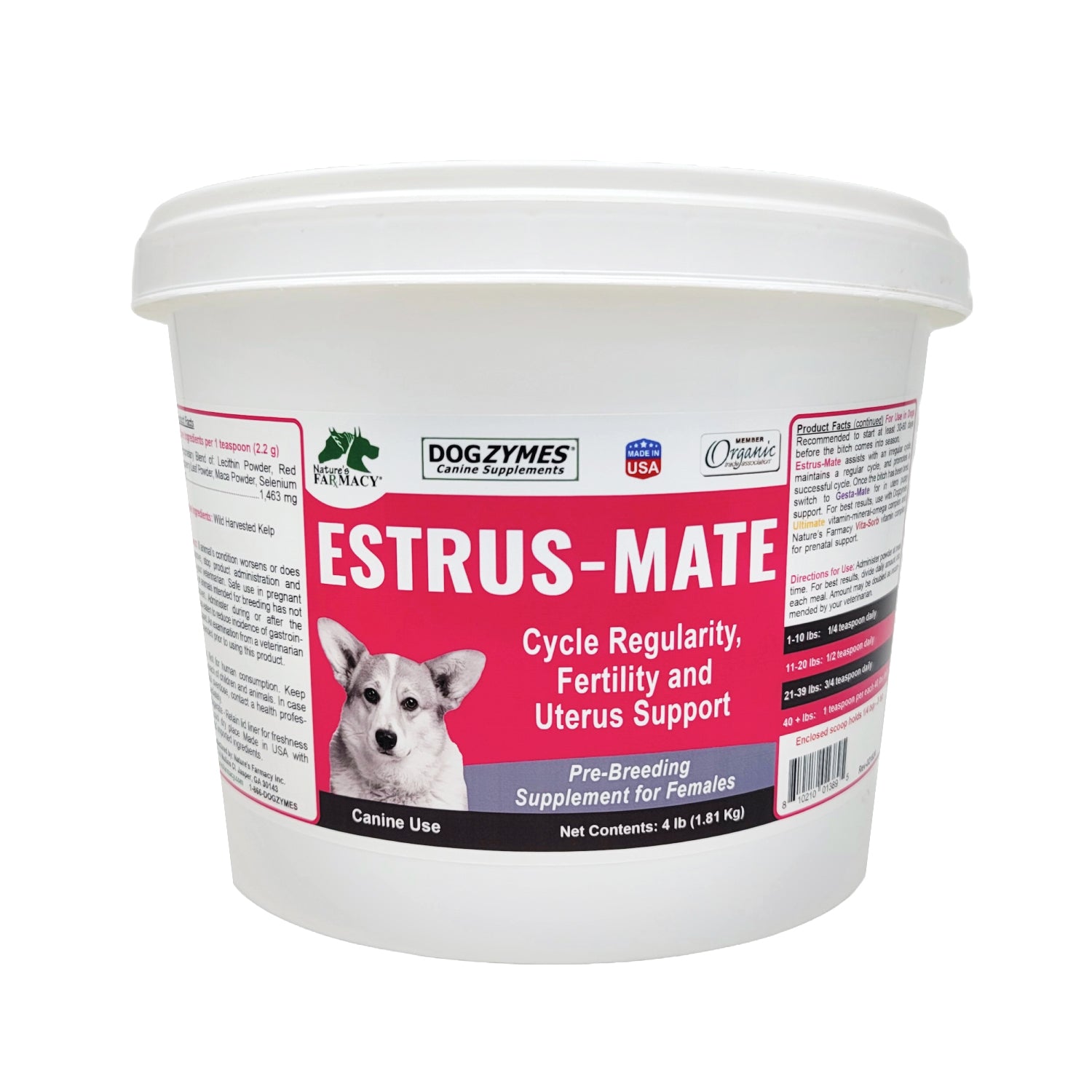 Dogzymes Estrus-Mate – Nature's Farmacy