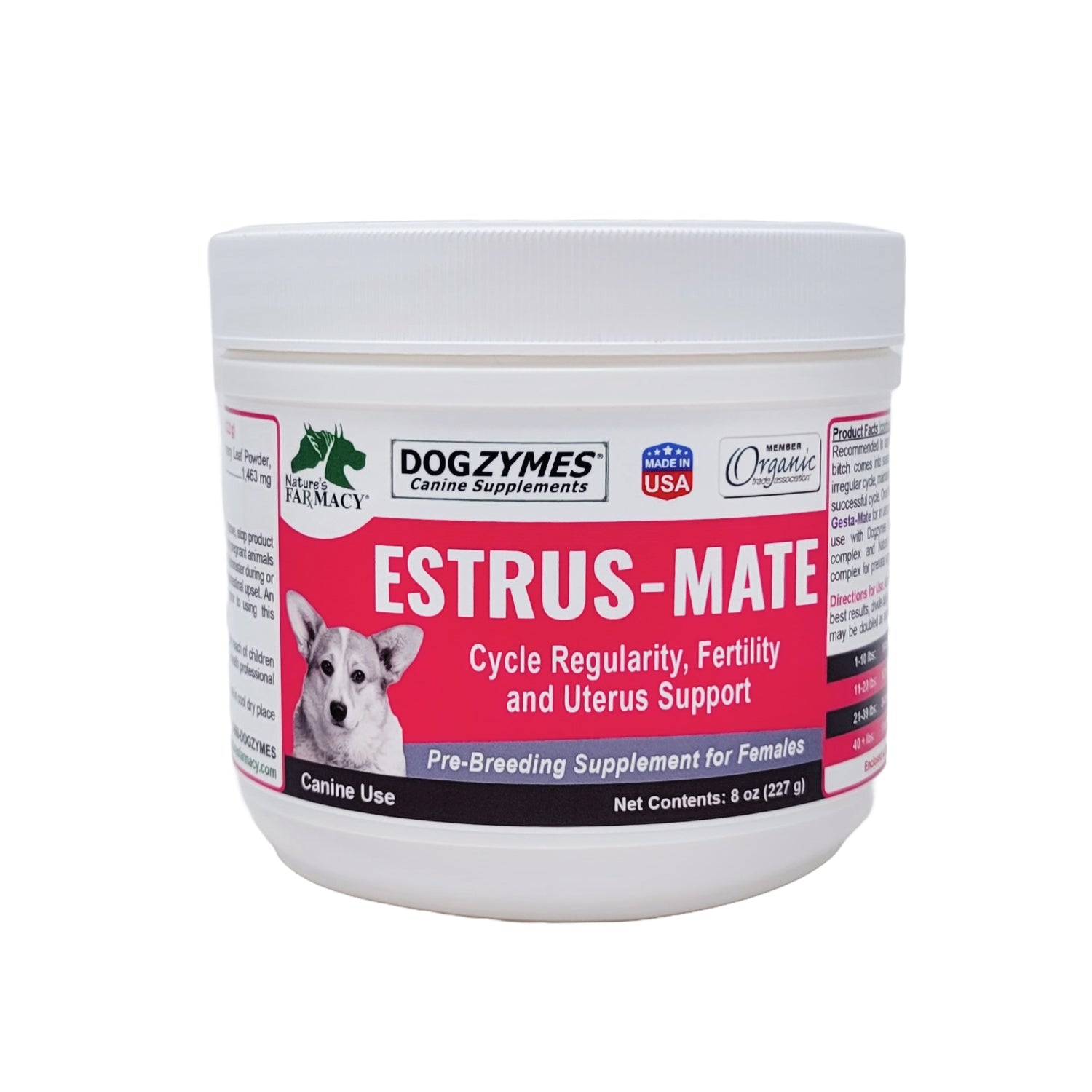 Dogzymes Estrus-Mate – Nature's Farmacy