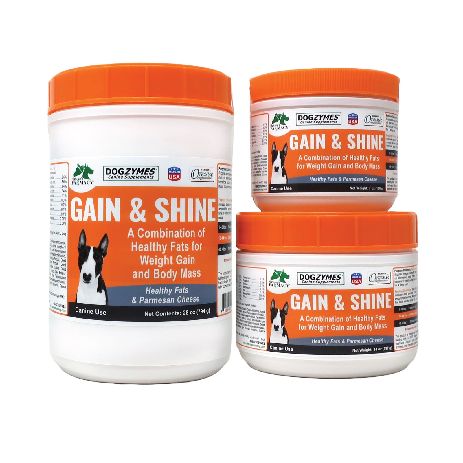 Dogzymes Gain & Shine – Nature's Farmacy