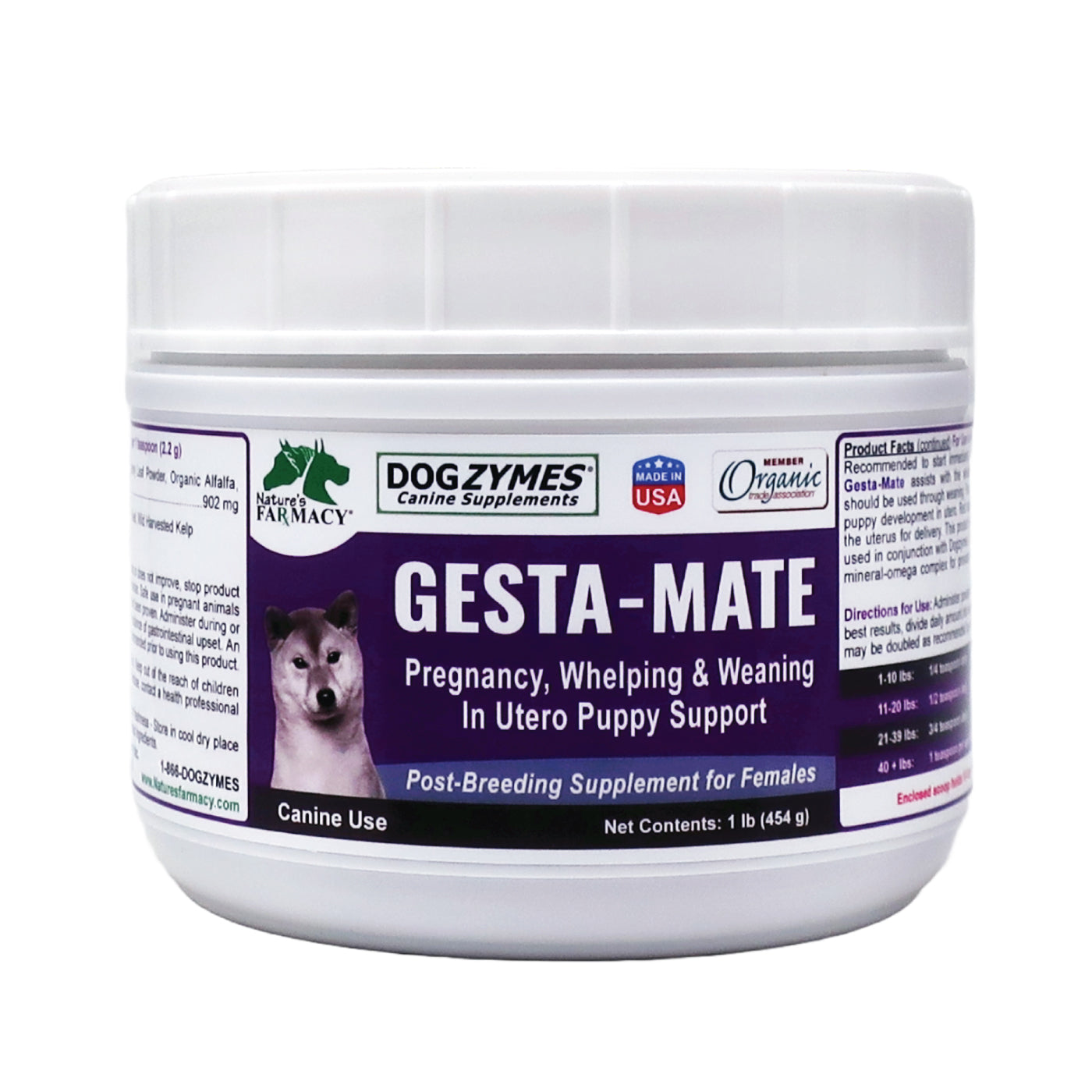 Dogzymes Gesta-Mate