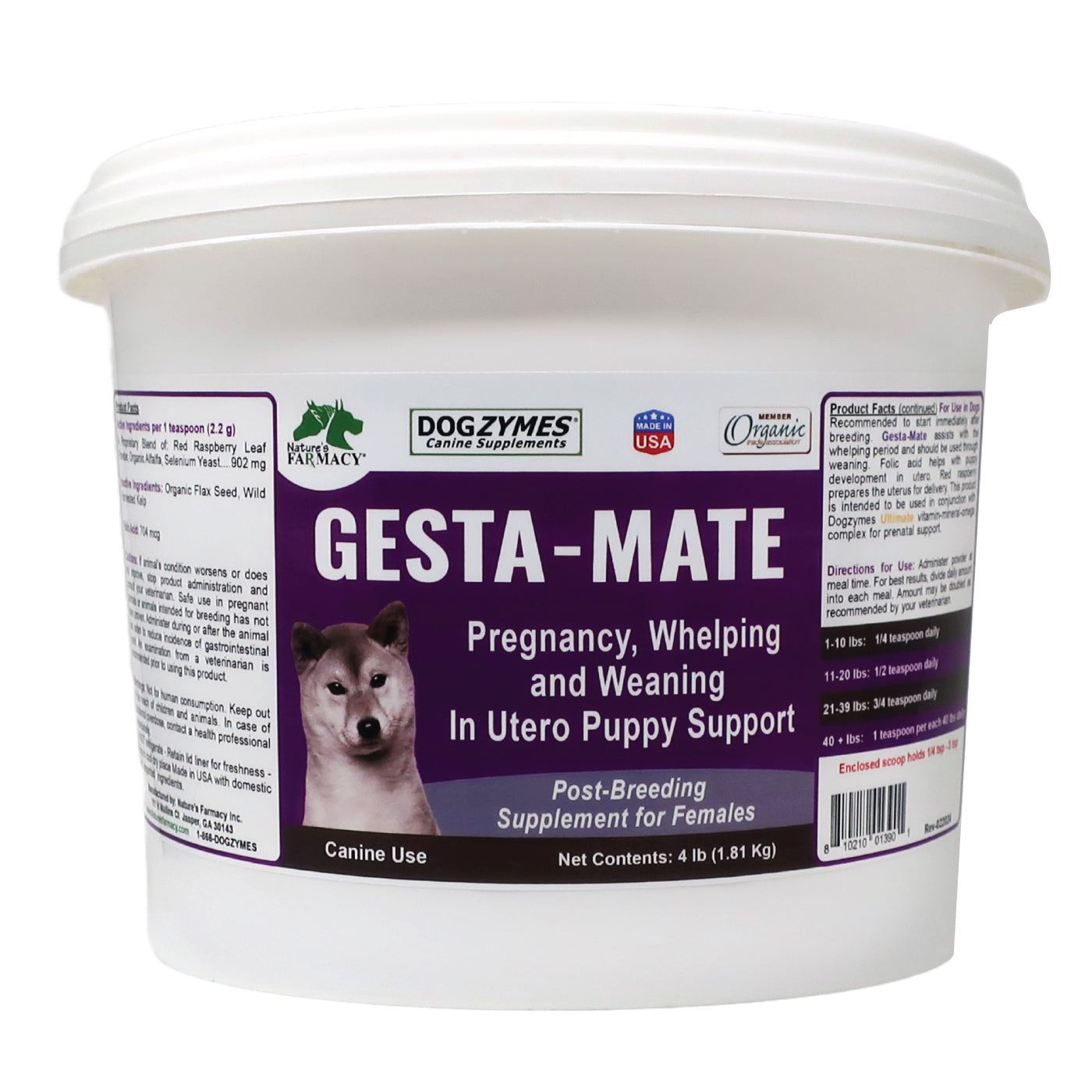 Dogzymes Gesta-Mate