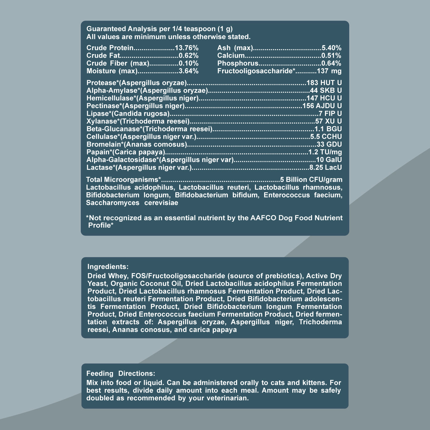 Catzymes Probiotic Daily Balance