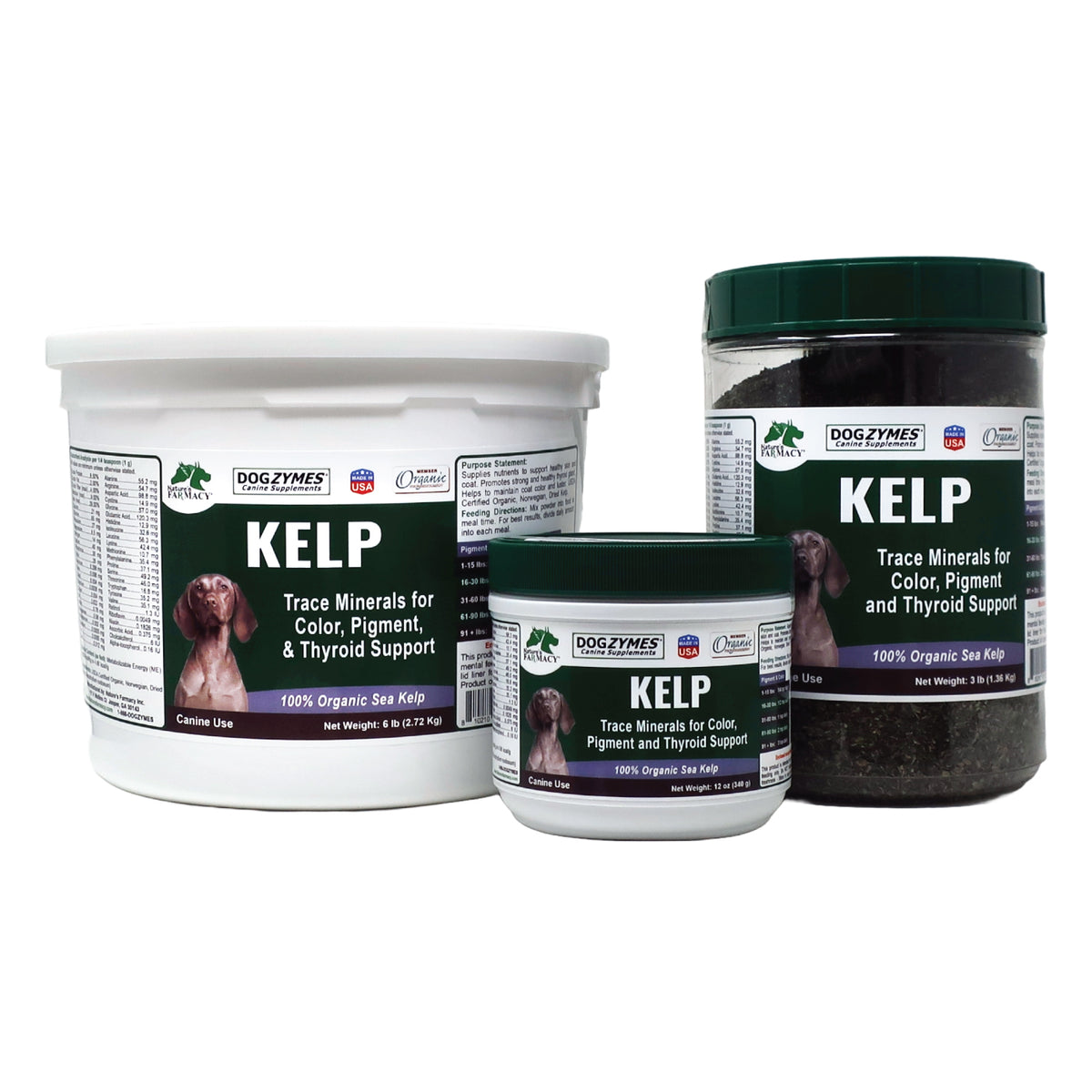 Kalzyme Dogzymes Organic Norwegian Kelp – Nature's Farmacy
