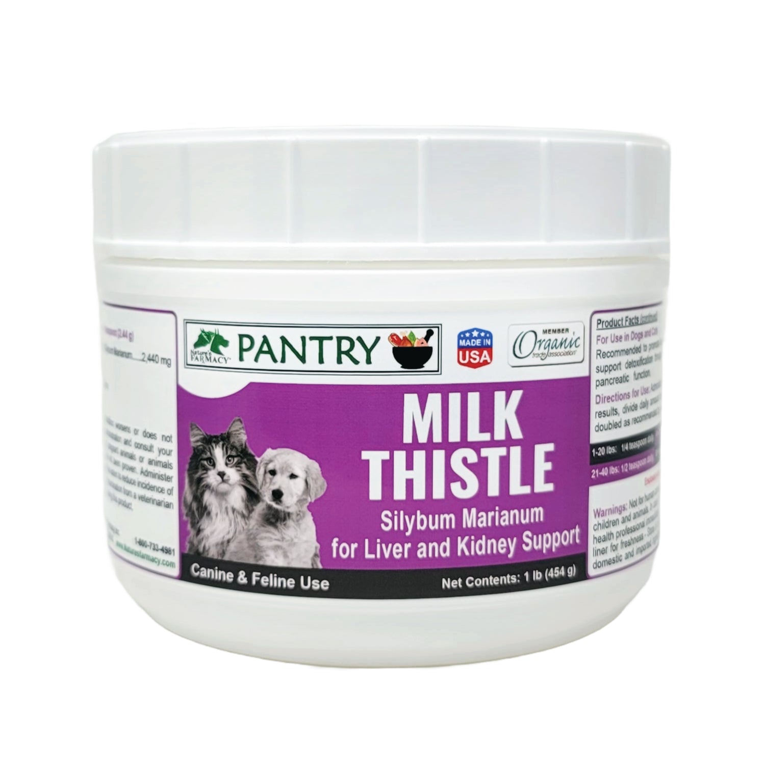 Pantry Milk Thistle Powder Nature s Farmacy