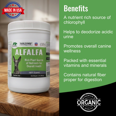 Dogzymes Organic Alfalfa