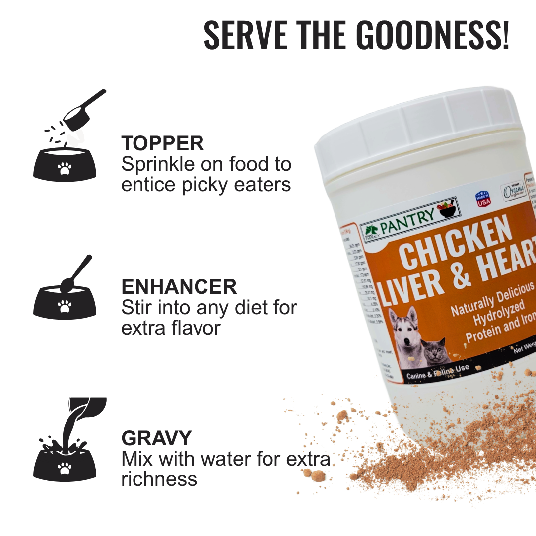Pantry Chicken Liver and Heart Powder
