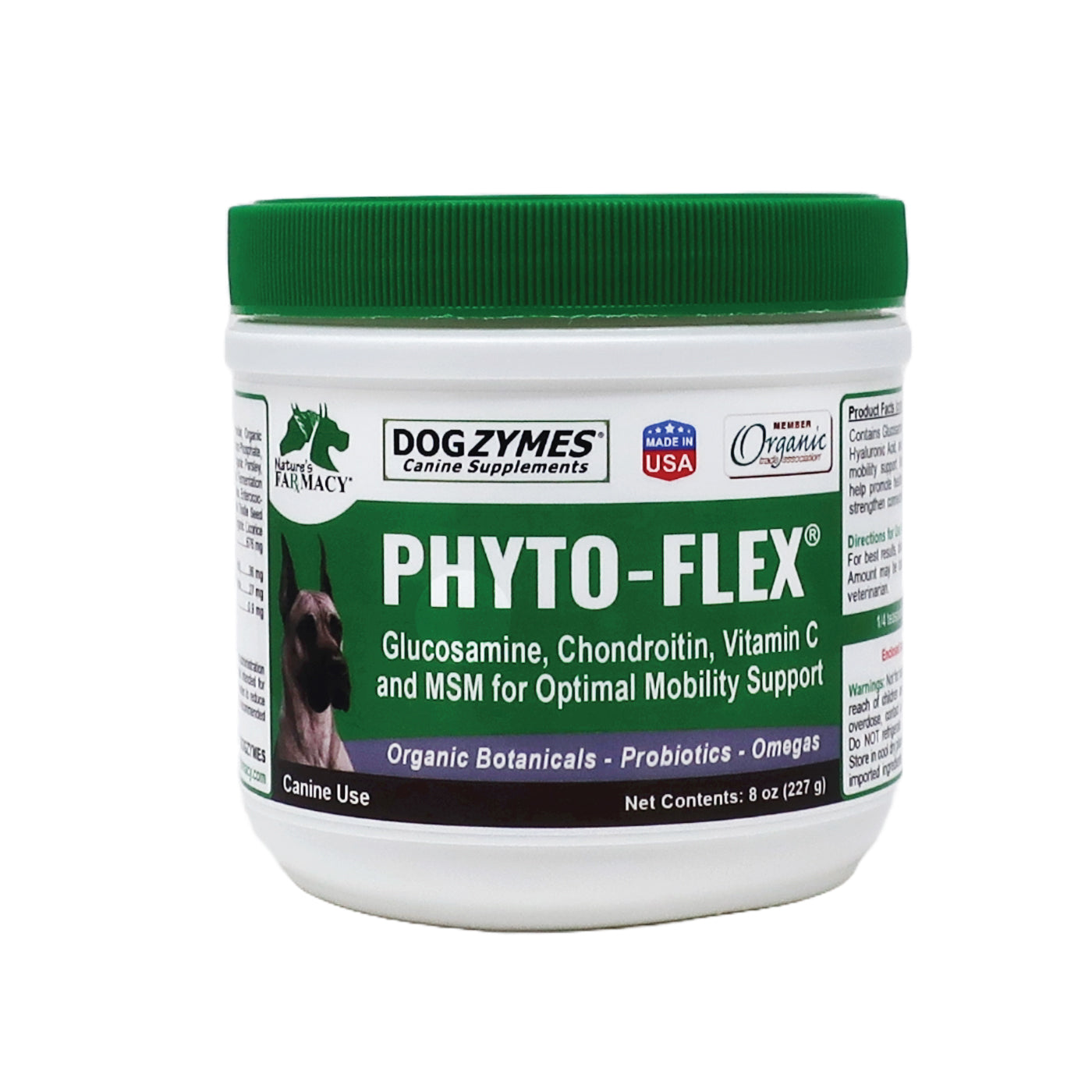 Nature's Farmacy Dogzymes Phyto-Flex Joint & Tissue Support Supplement