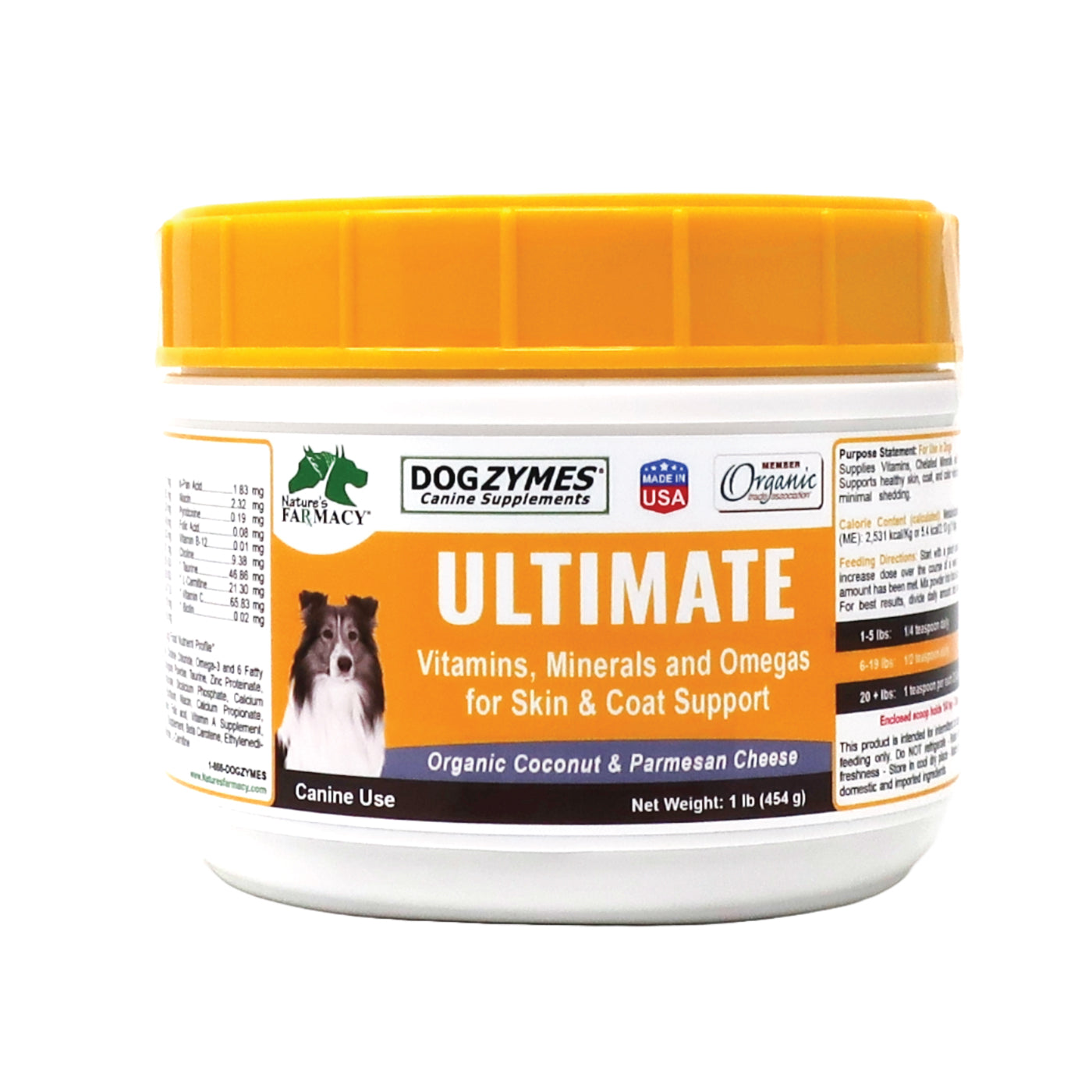 Dogzymes Ultimate Vitamins Minerals Omega