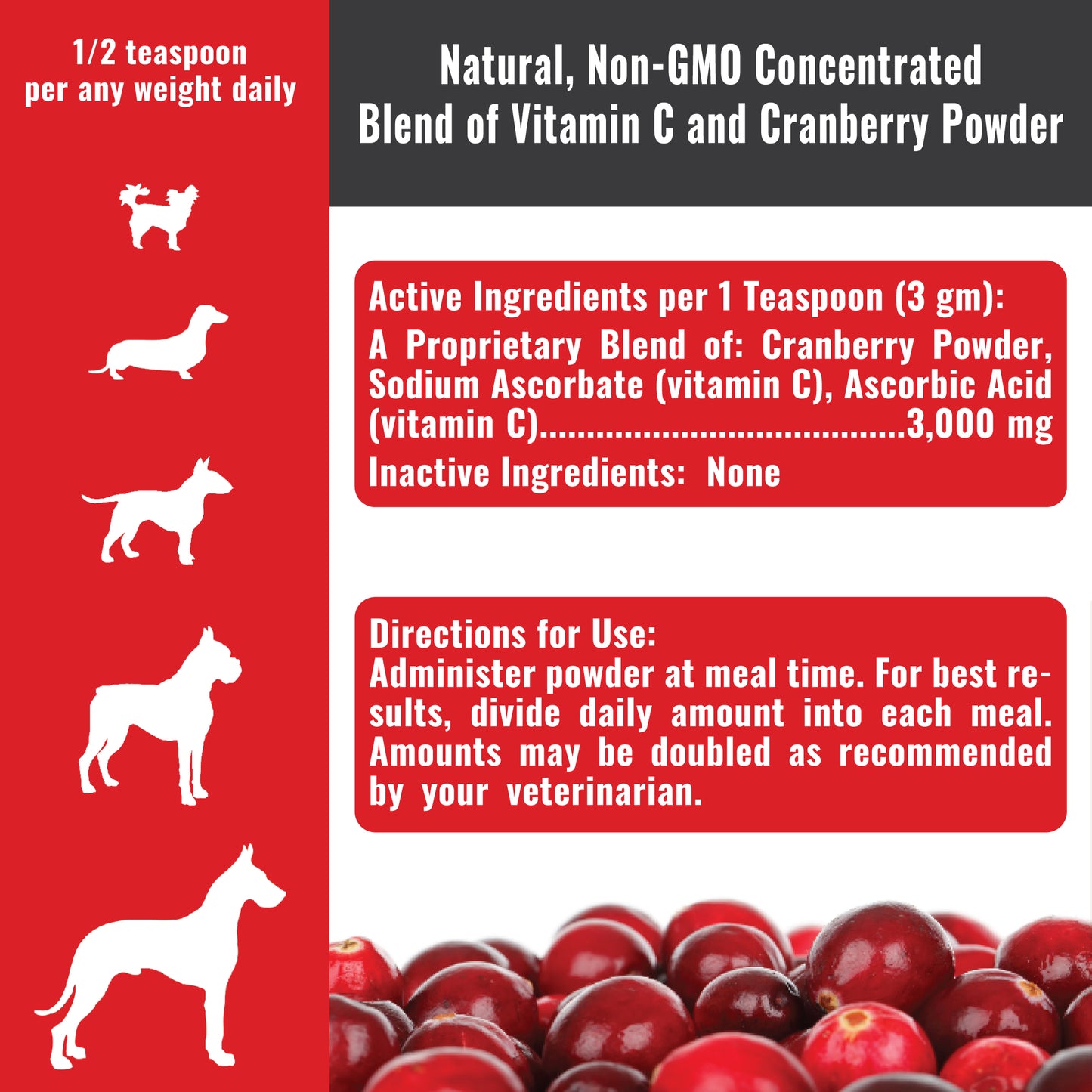 Dogzymes Cran-Tri-C