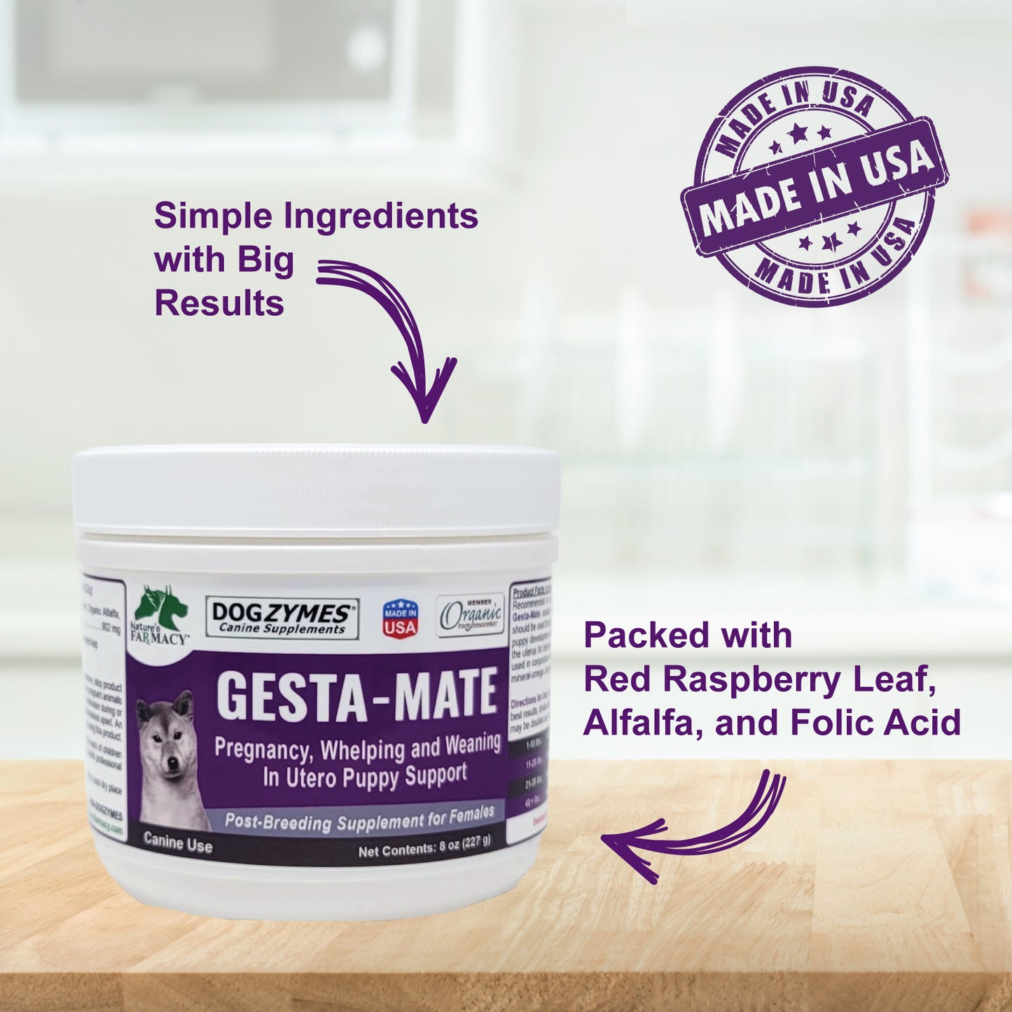 Dogzymes Gesta-Mate