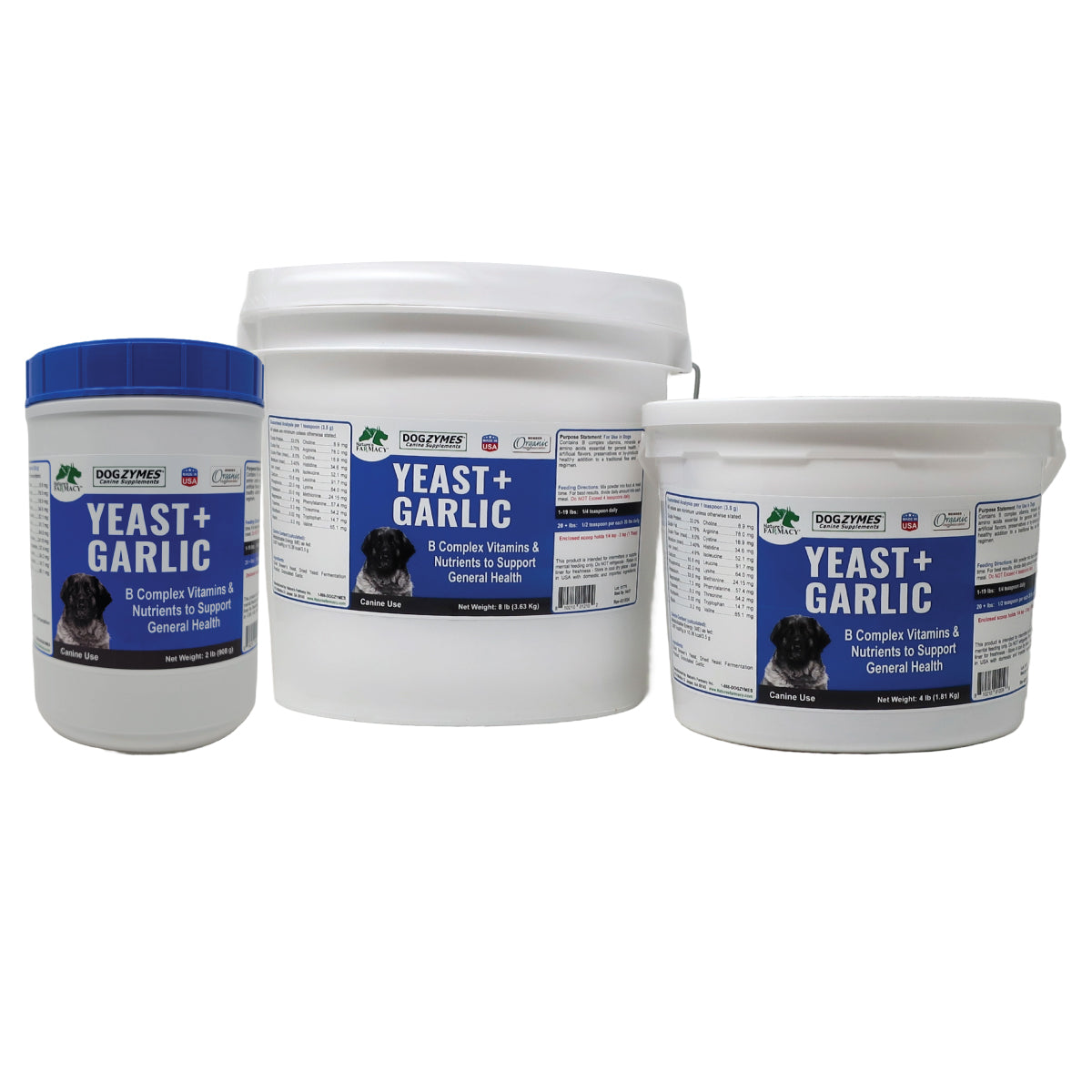 Dogzymes Yeast & Garlic Powder