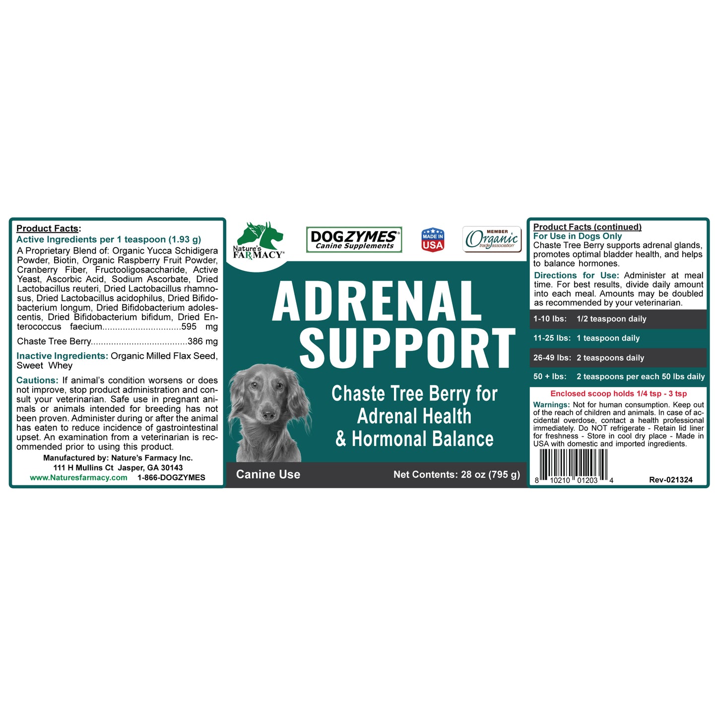 Dogzymes Adrenal Support