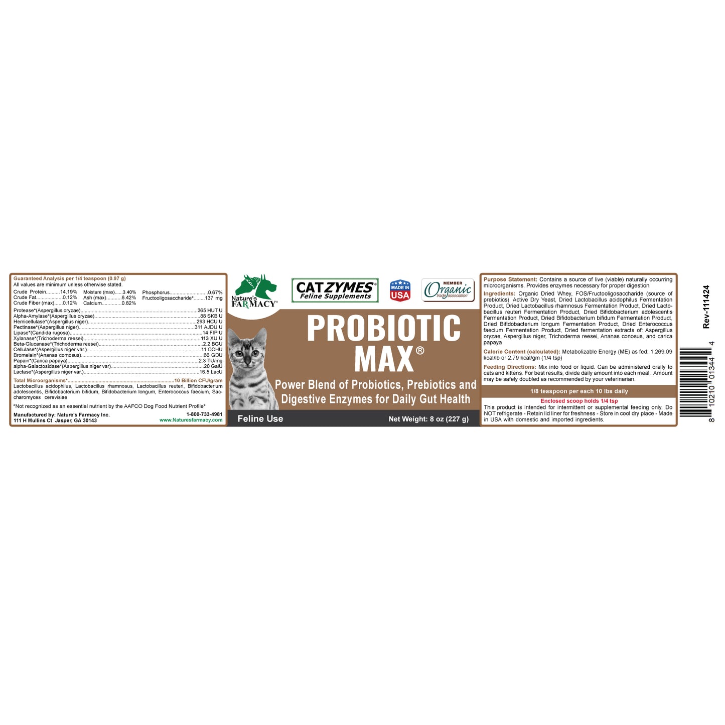 Catzymes Probiotic Max®