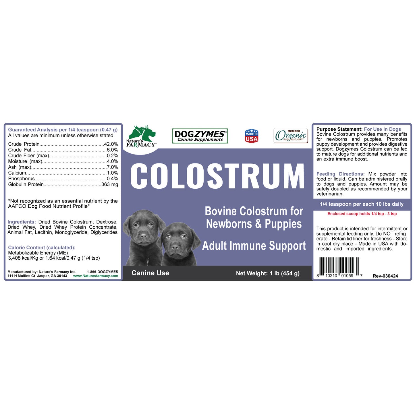 Dogzymes Colostrum