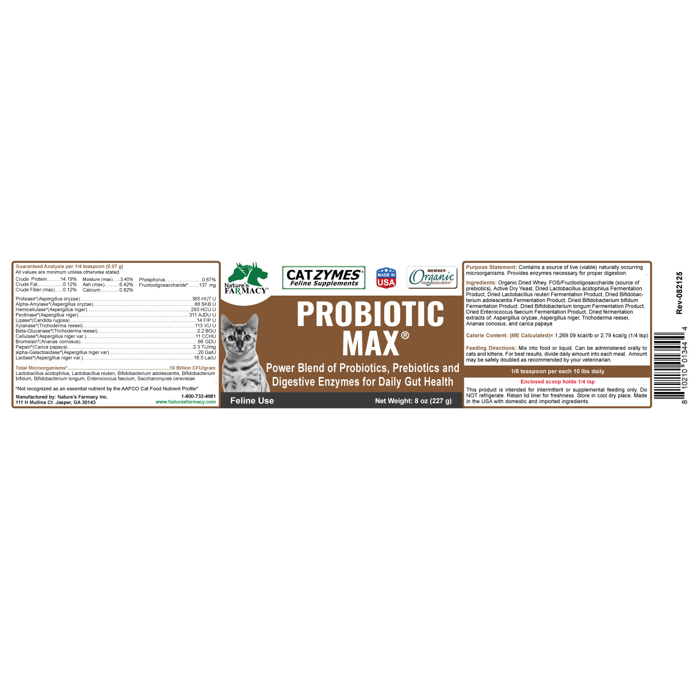 Catzymes Probiotic Max