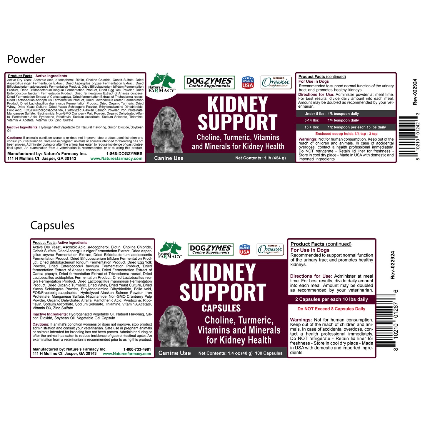 Dogzymes Kidney Support