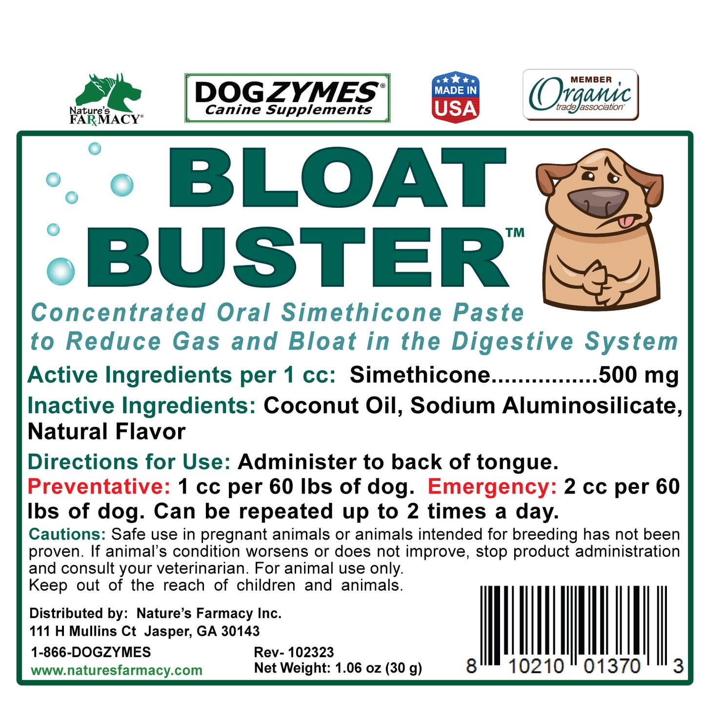 Dogzymes Bloat Buster Paste