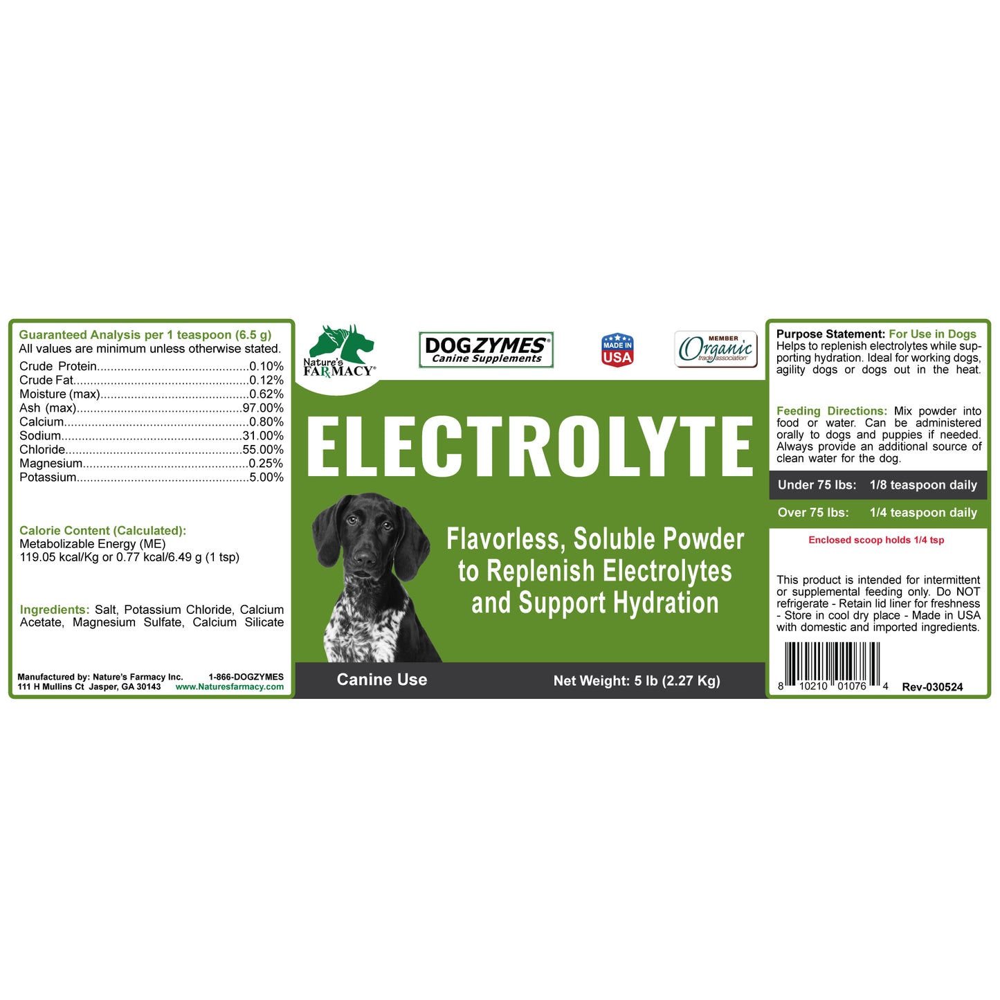 Dogzymes Electrolyte Powder