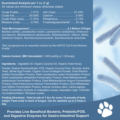 Catzymes Feline Probiotic Paste