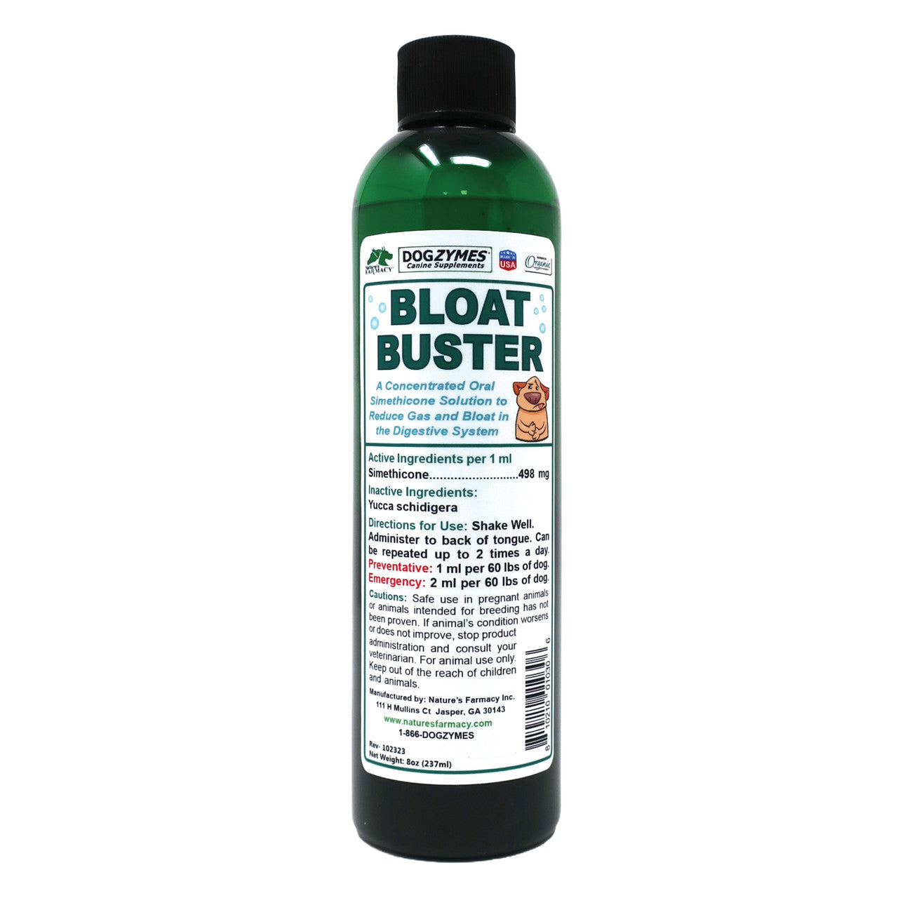 Dogzymes Bloat Buster Concentrate Liquid