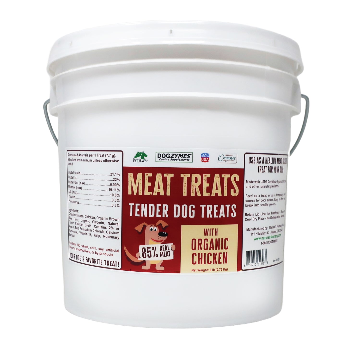 Dogzymes Meat Treats Tender Dog Treats