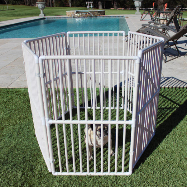 Pet Pen Indoor/Outdoor PVC Portable 24 pounds