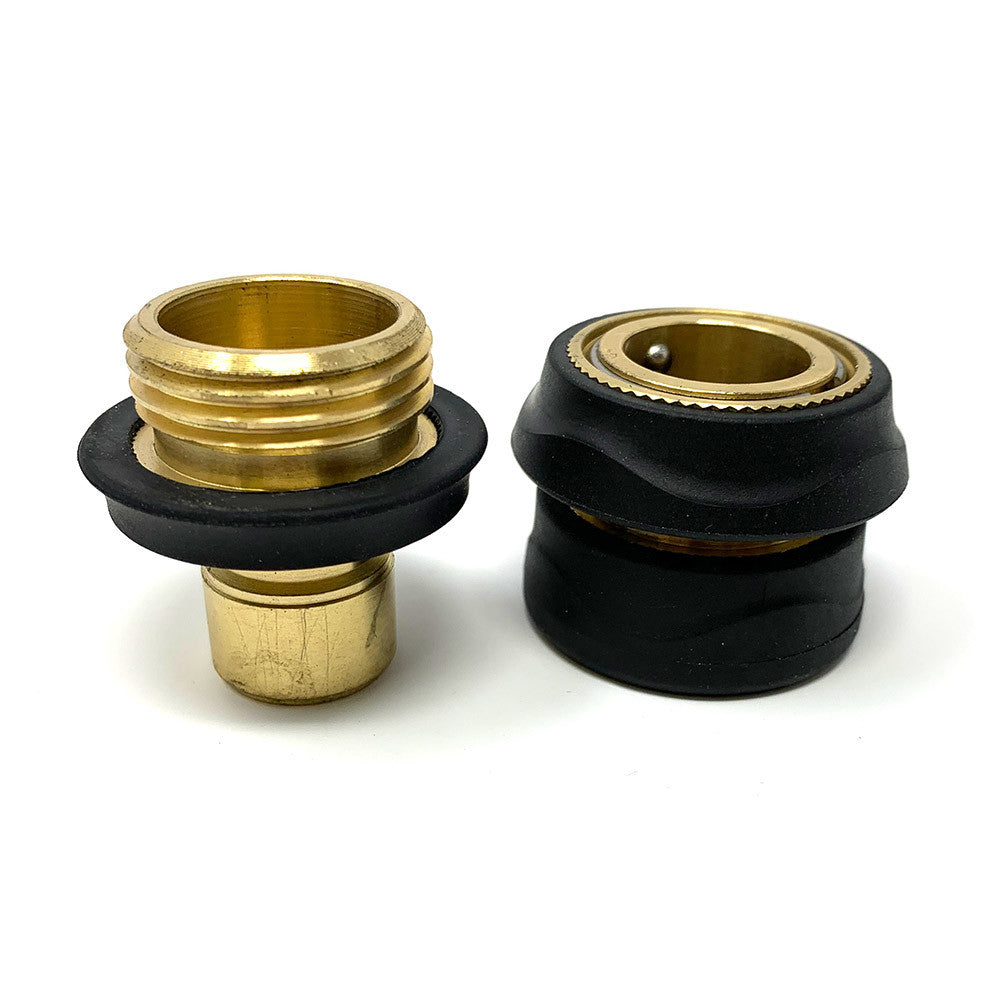 Professional Grade Quick Coupler for Hose - Brass